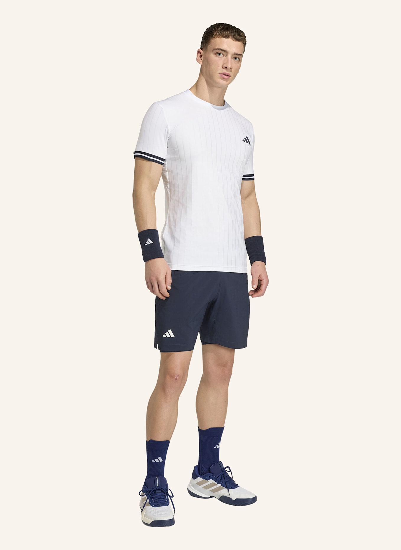 adidas TENNIS CLIMACOOL FREELIFT T-SHIRT PRO: WEISS