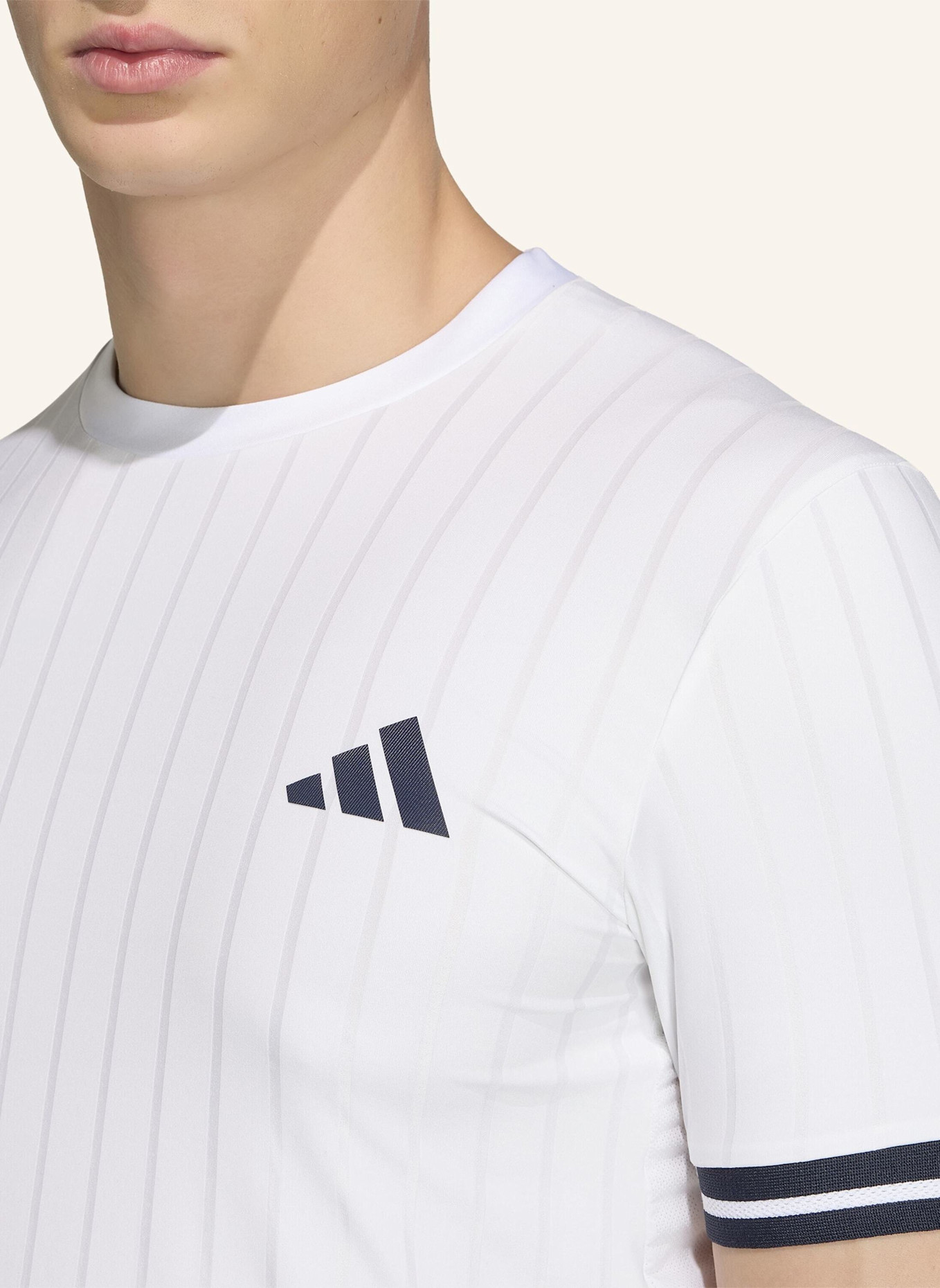 adidas TENNIS CLIMACOOL FREELIFT T-SHIRT PRO: WEISS