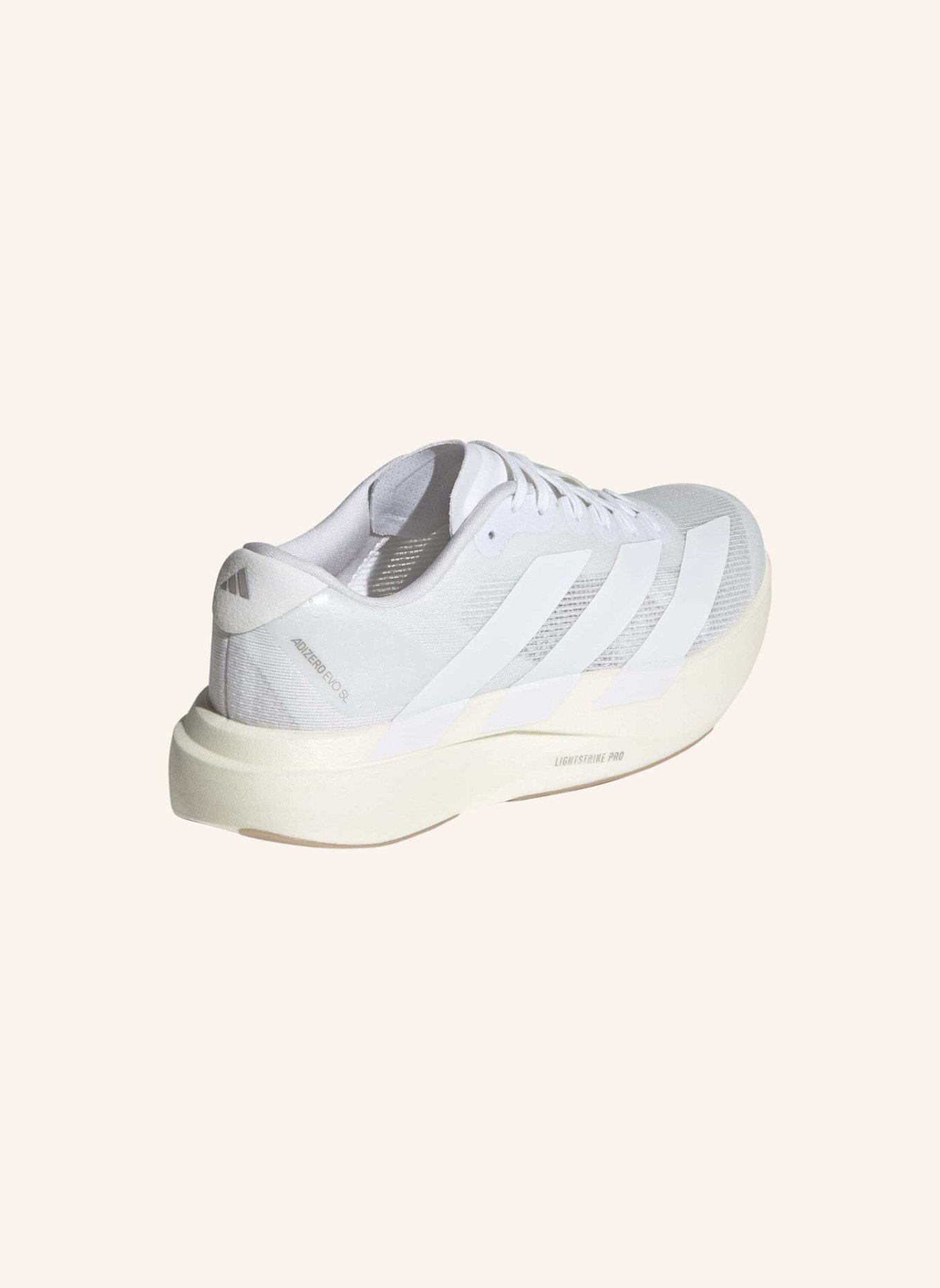 adidas Laufschuhe ADIZERO EVO SL: WEISS/ BEIGE