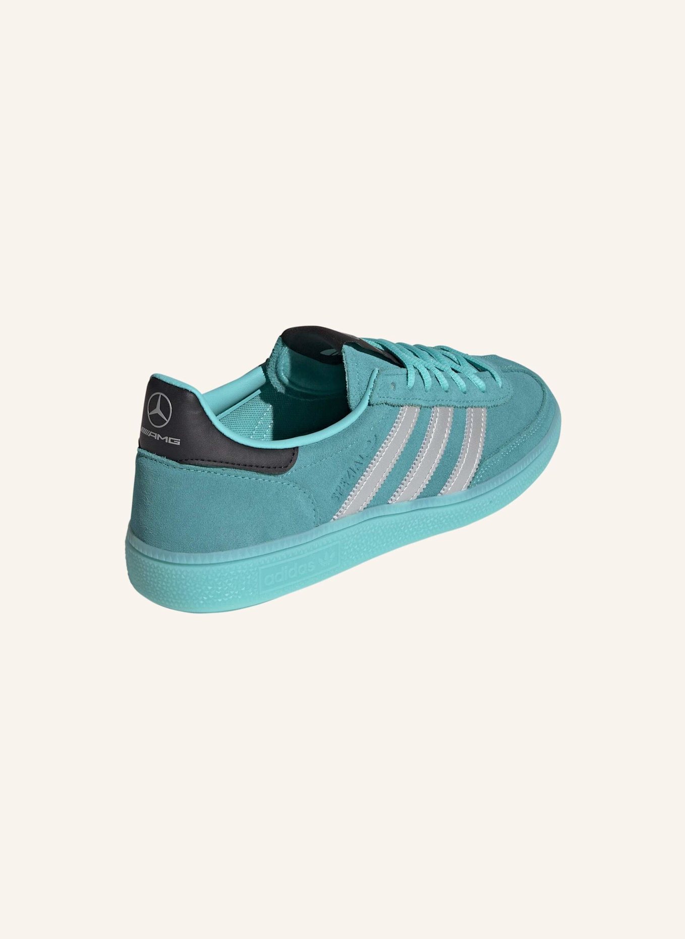 adidas Originals HANDBALL SPEZIAL MERCEDES SCHUH: GRÜN/ SILBER/ SCHWARZ