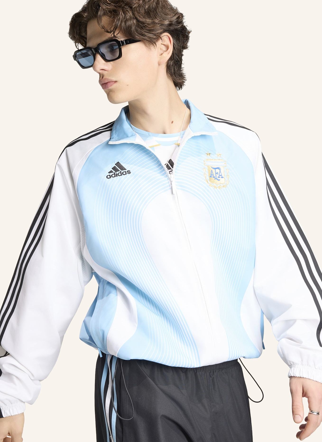 adidas ARGENTINA HOME TRACK TOP 2006: WEISS