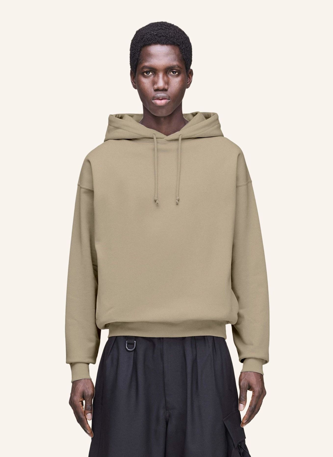 Y-3 Y-3 FT HOODIE: BRAUN