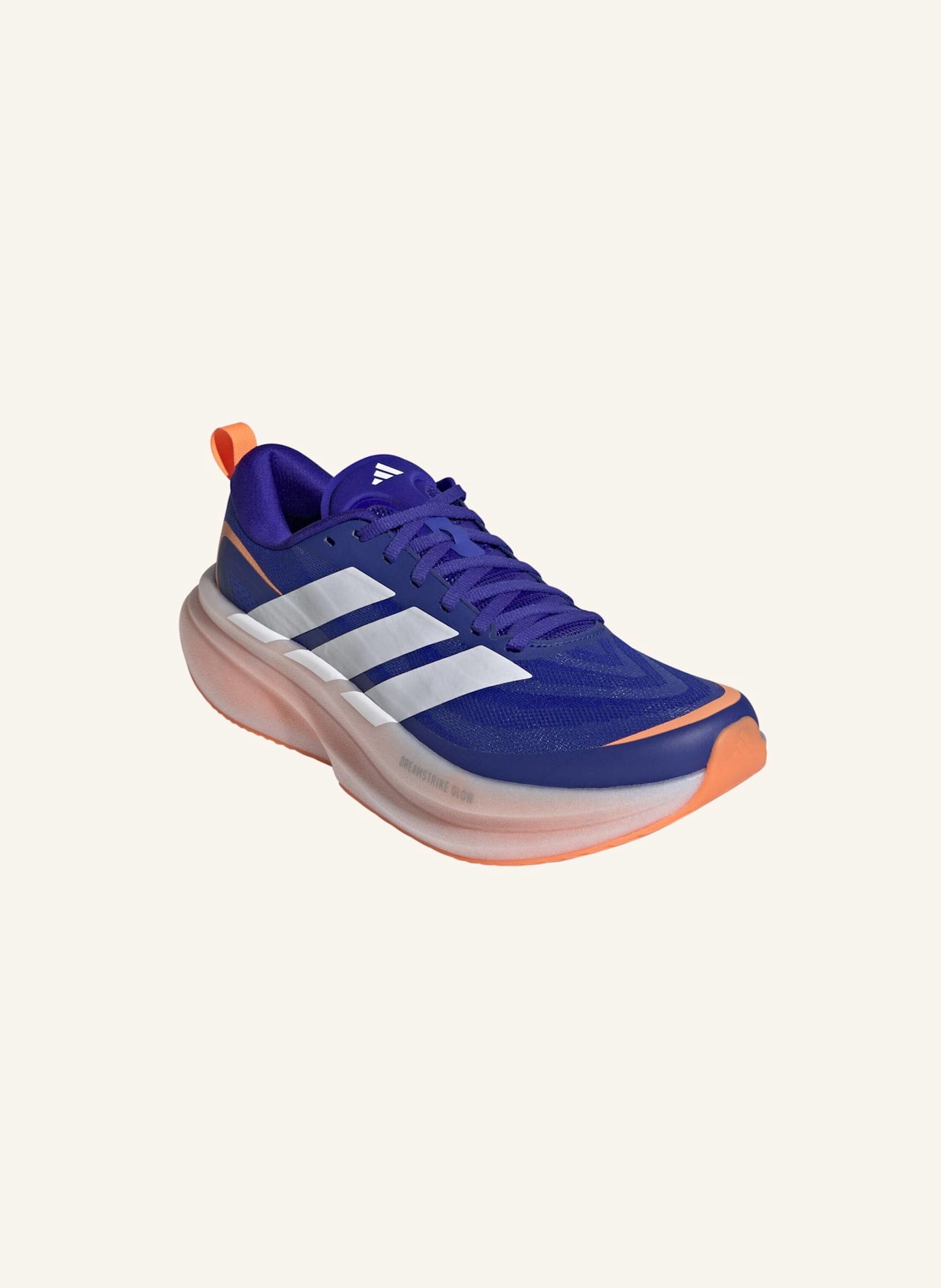adidas Laufschuhe SUPERNOVA GLIDE: BLAU/ WEISS