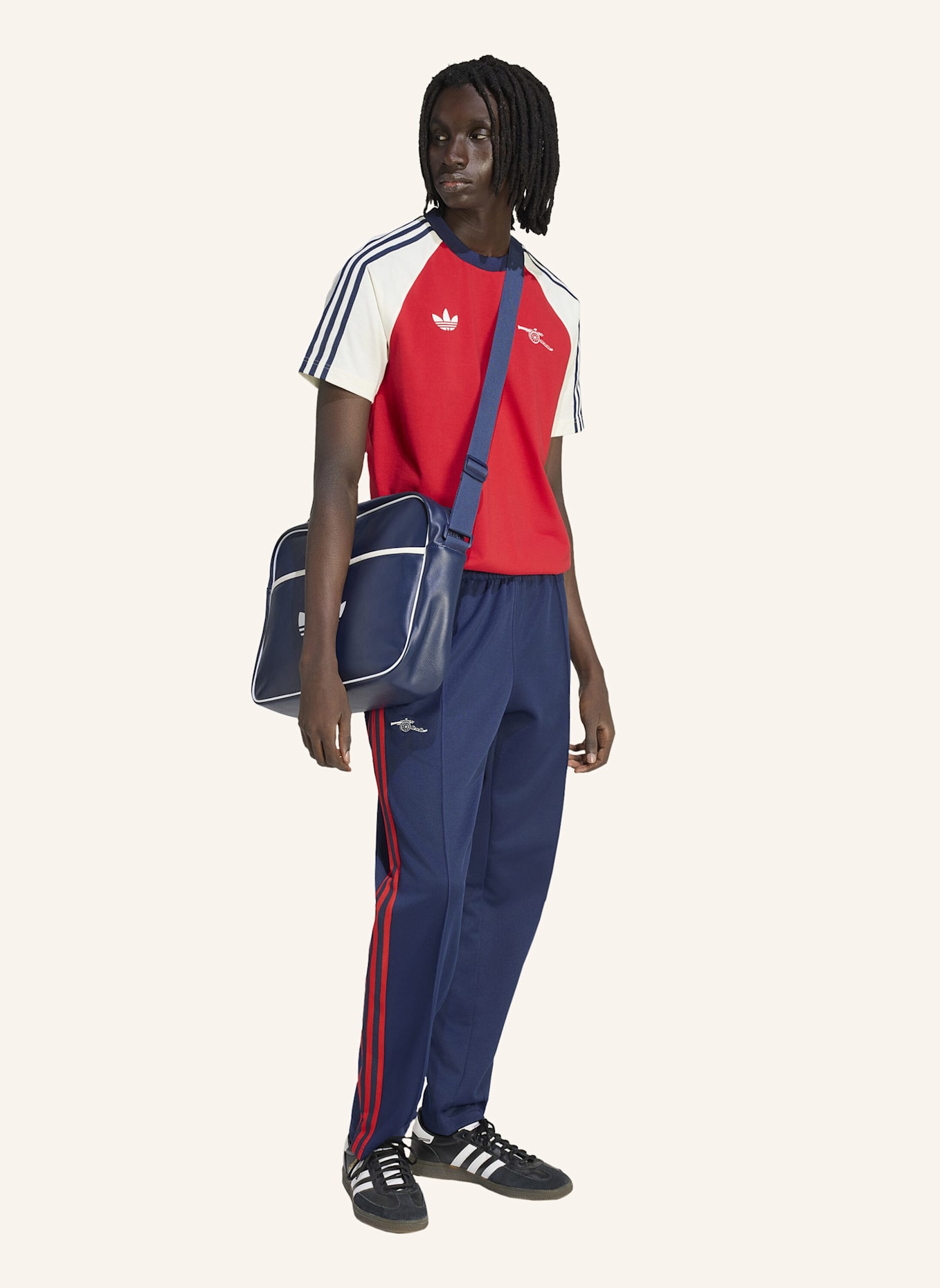 adidas ARSENAL FC OG T-SHIRT: ROT/ WEISS