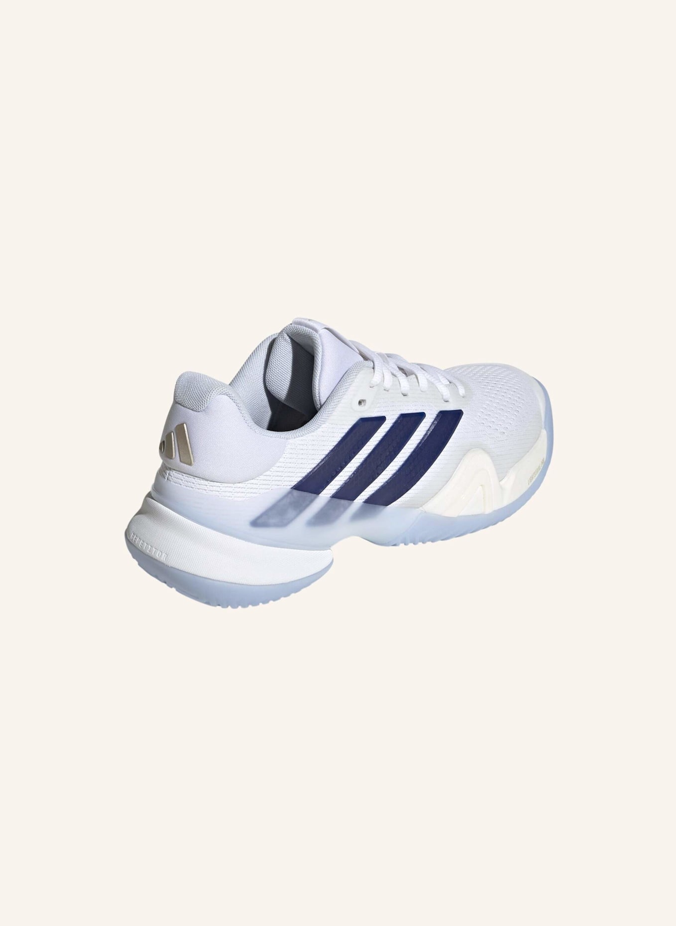 adidas Tennisschuhe BARRICADE 14: WEISS/ GRAU/ DUNKELBLAU