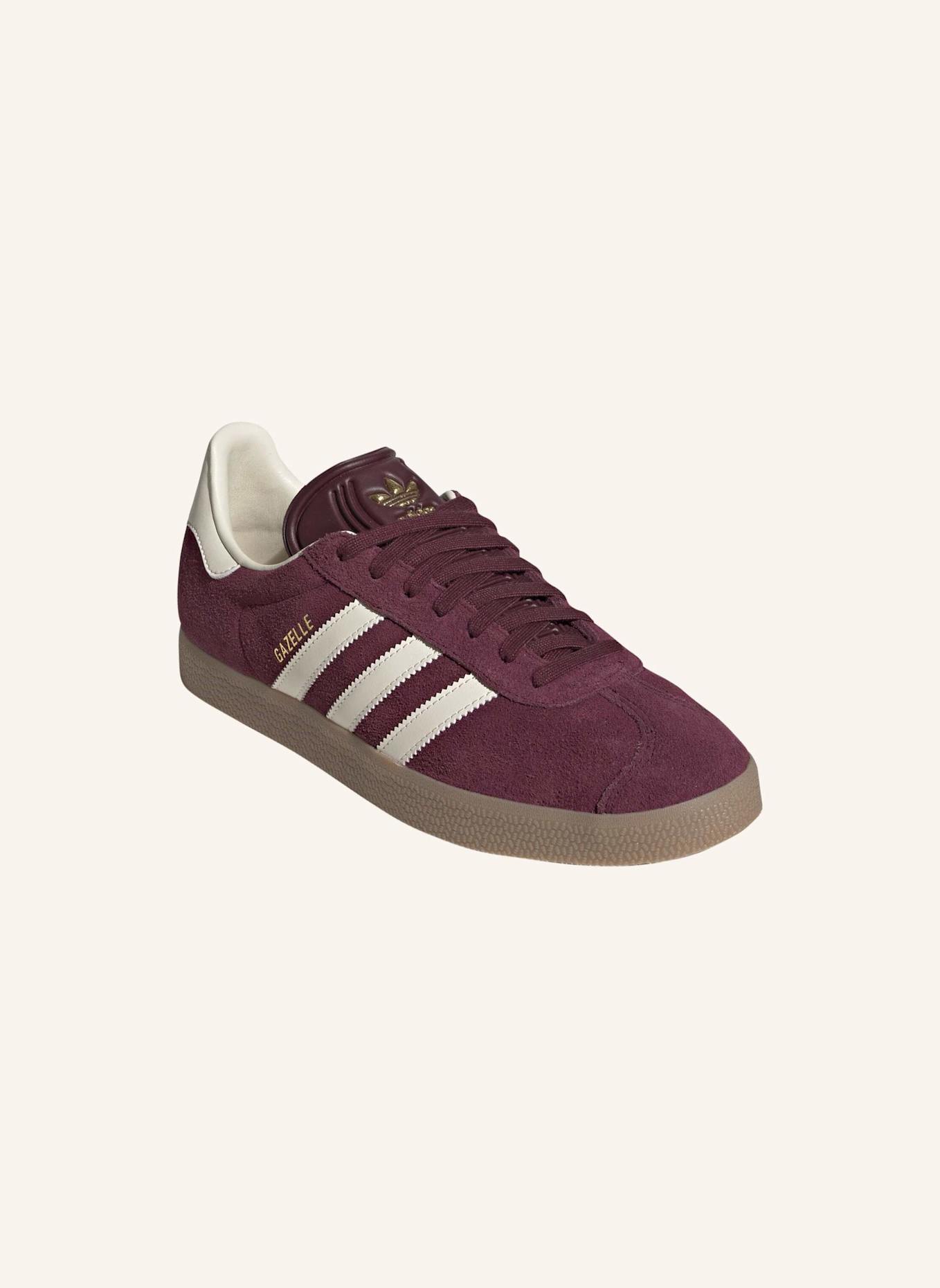 adidas Originals GAZELLE SCHUH: ROT/ WEISS/ BEIGE