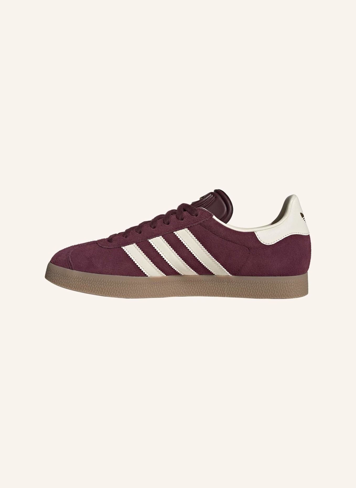 adidas Originals GAZELLE SCHUH: ROT/ WEISS/ BEIGE