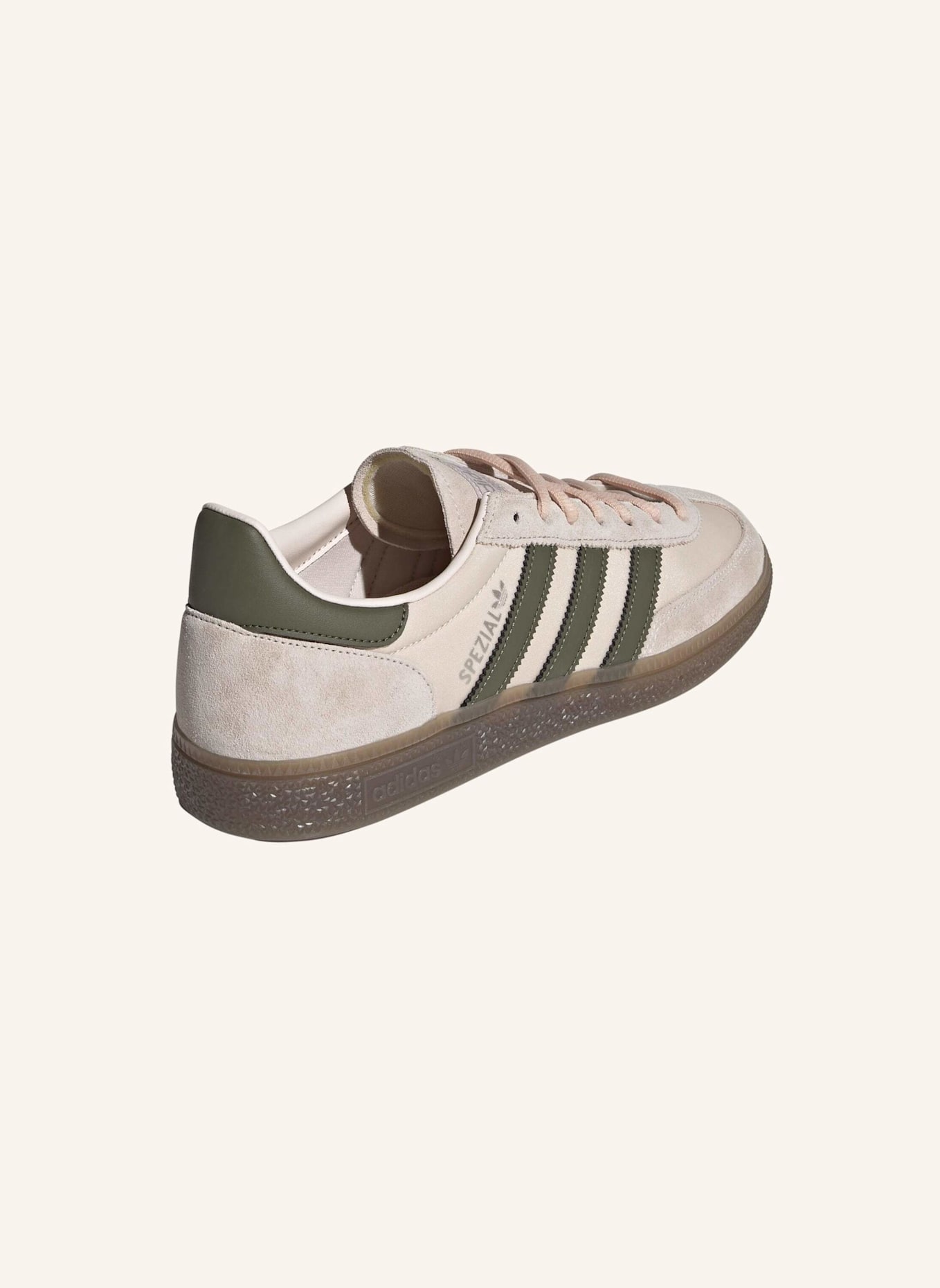 adidas Originals HANDBALL SPEZIAL SCHUH: GRAU/ GRÜN/ BEIGE