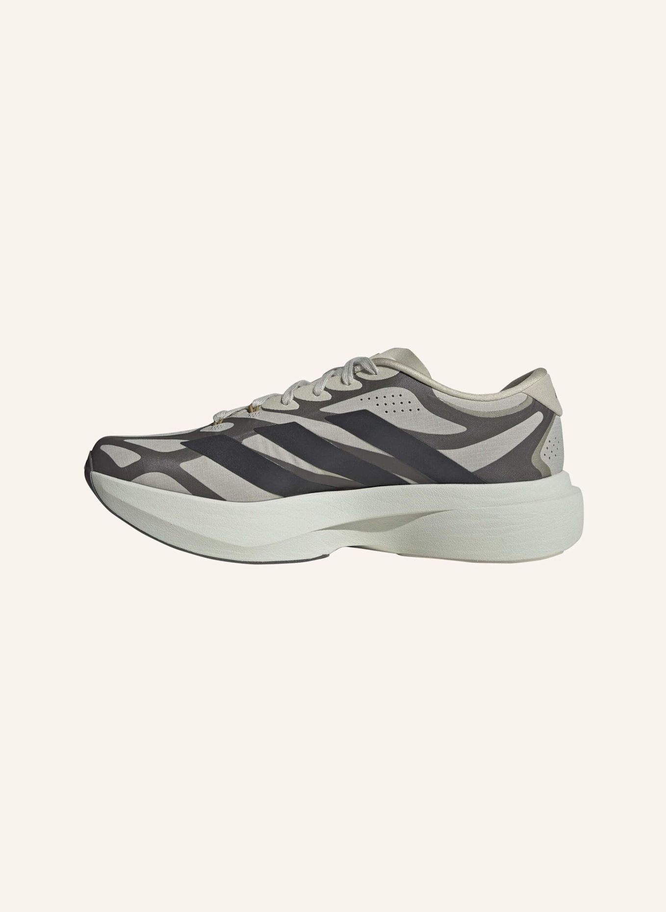 adidas ADIZERO EVO SL EXO SCHUH: GRAU/ SCHWARZ