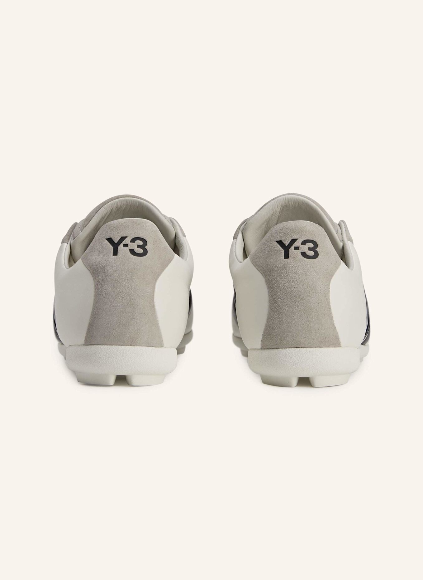 Y-3 Y-3 FIELD SHOES: WEISS/ SCHWARZ/ BRAUN