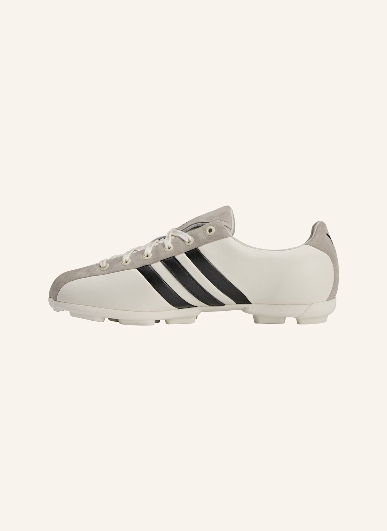 Y-3 Y-3 FIELD SHOES: WEISS/ SCHWARZ/ BRAUN