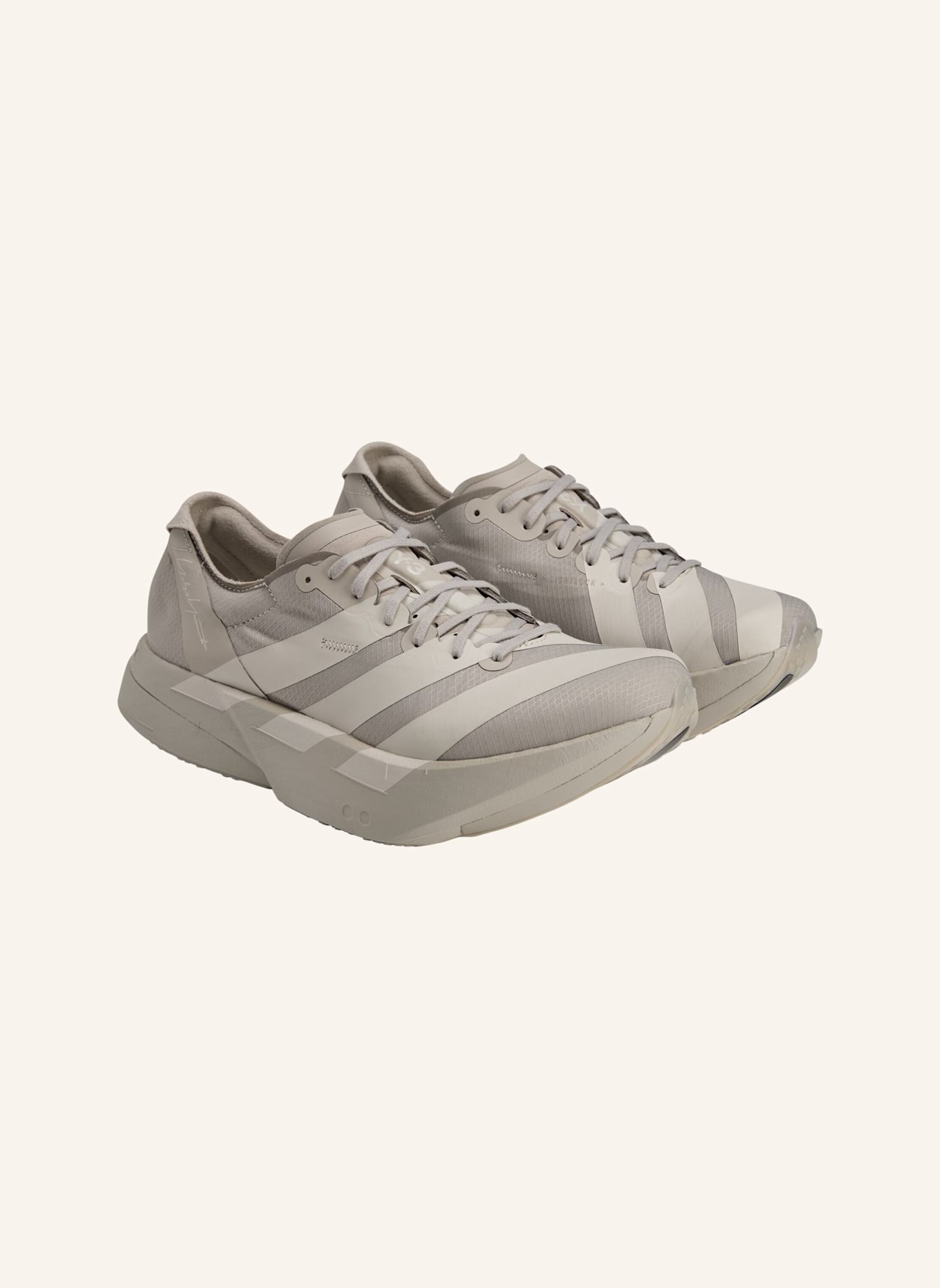 Y-3 Y-3 ADIOS PRO 4 SCHUH: BRAUN/ CREME