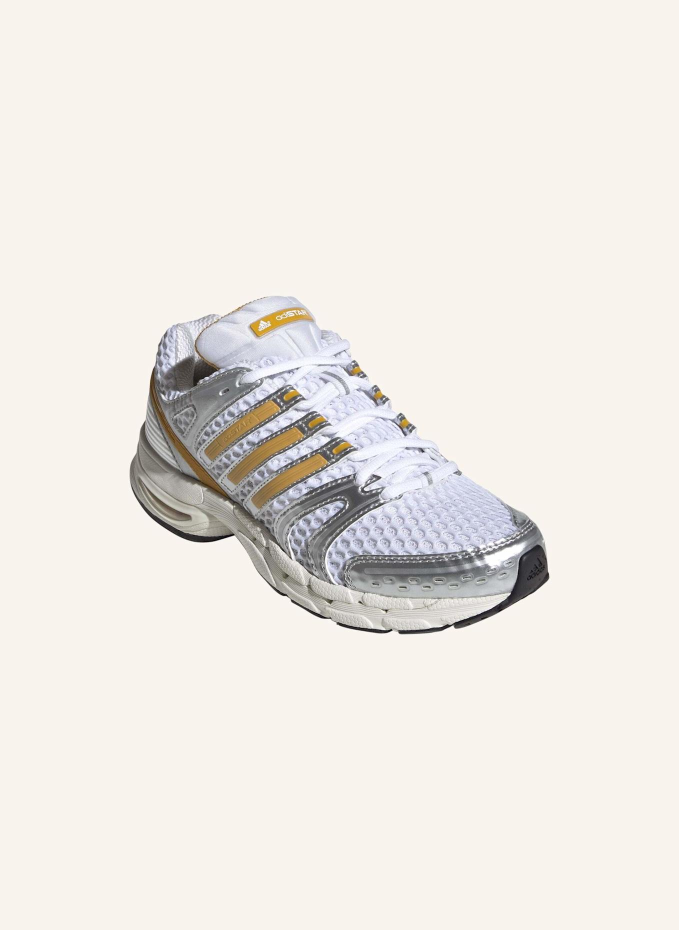 adidas Originals ADISTAR CONTROL 5 SCHUH: WEISS/ GELB/ SILBER