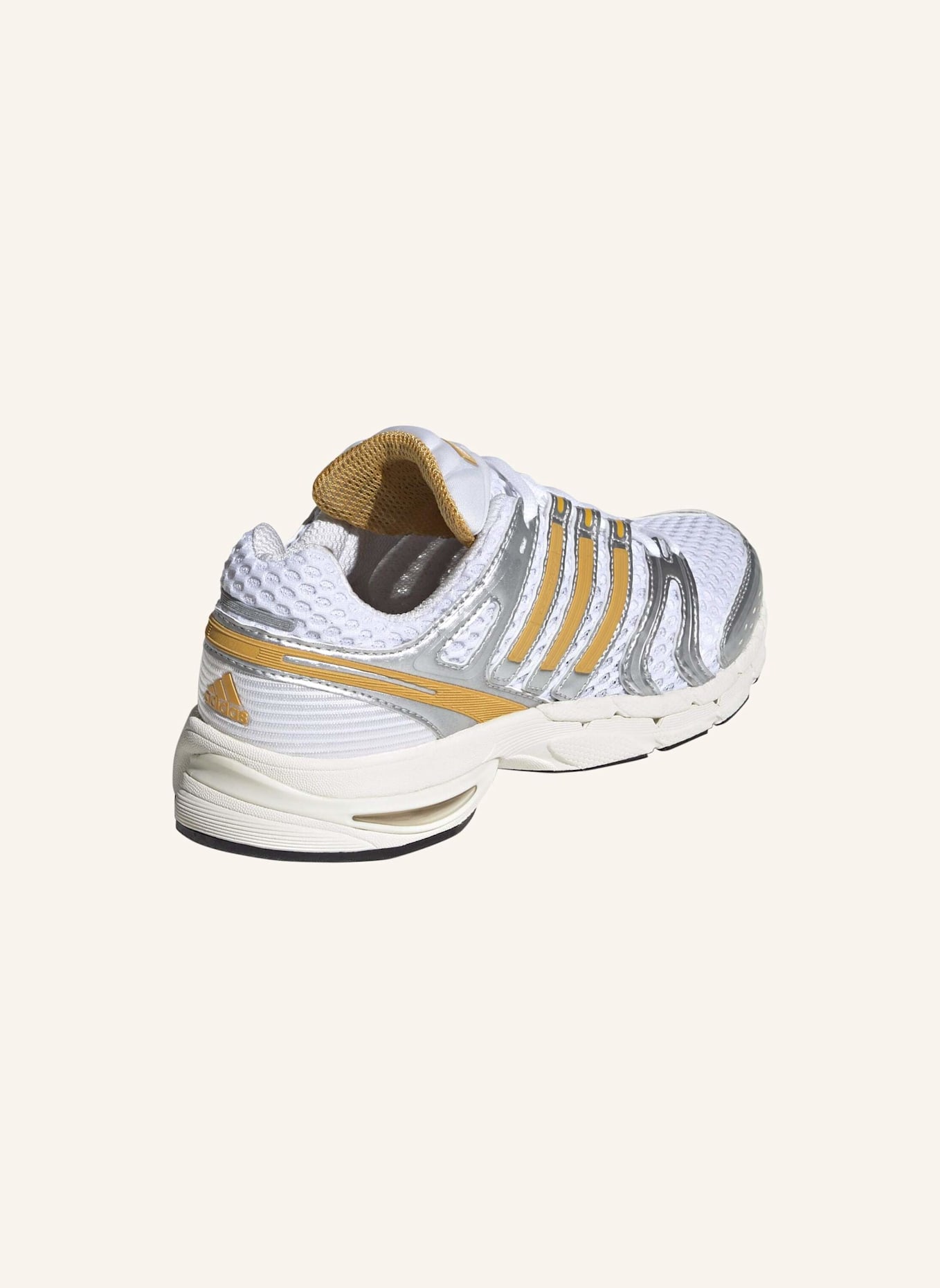 adidas Originals ADISTAR CONTROL 5 SCHUH: WEISS/ GELB/ SILBER