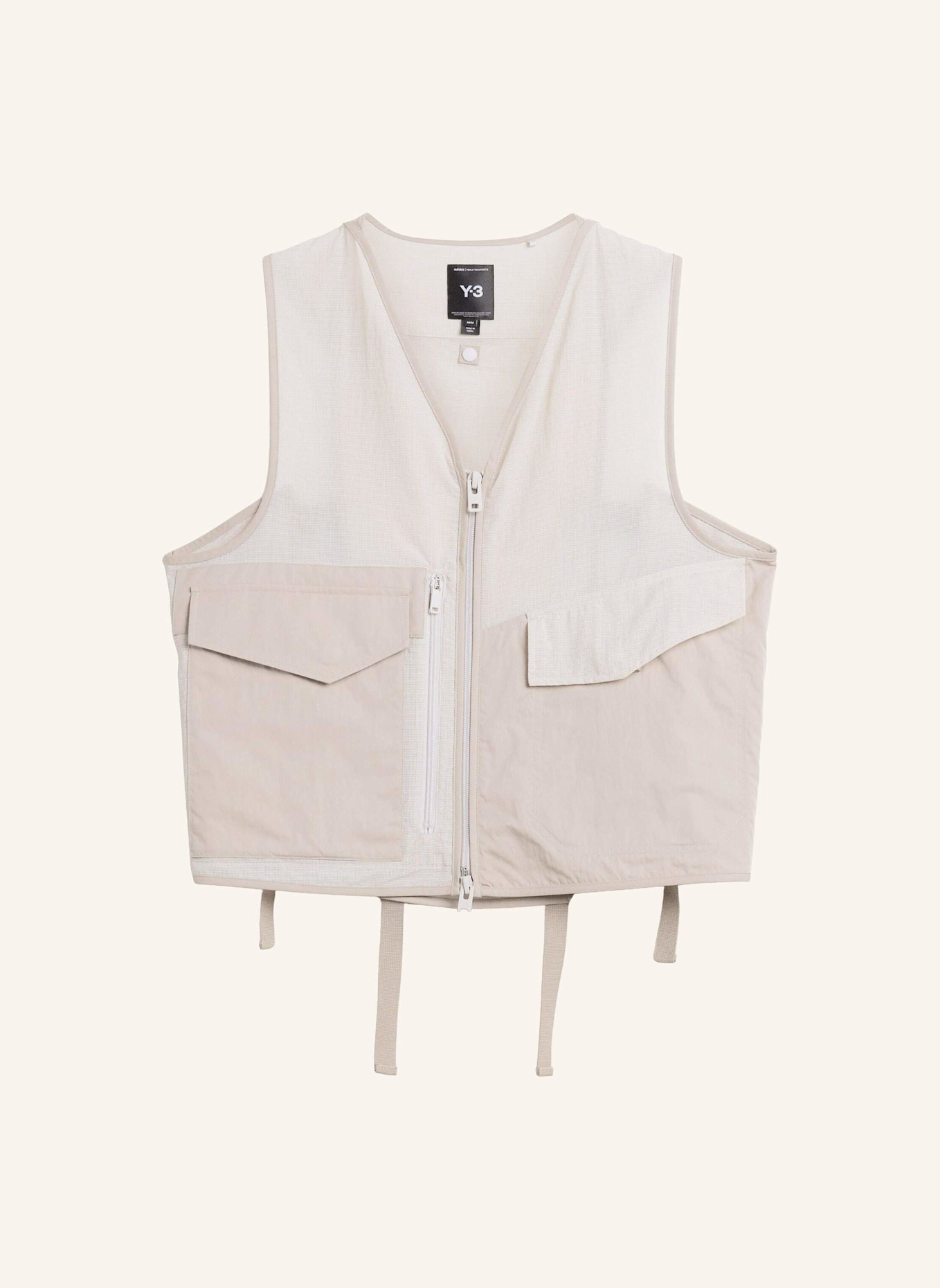 Y-3 Y-3 TACTICAL UTILITY-WESTE: BRAUN
