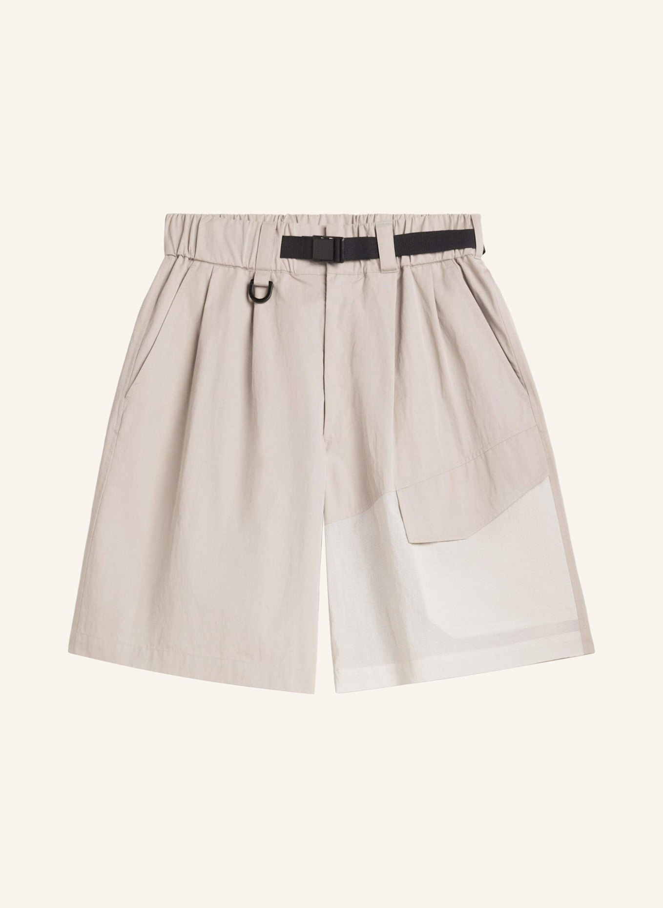 Y-3 Y-3 UT SHORTS, WEITES BEIN: BRAUN
