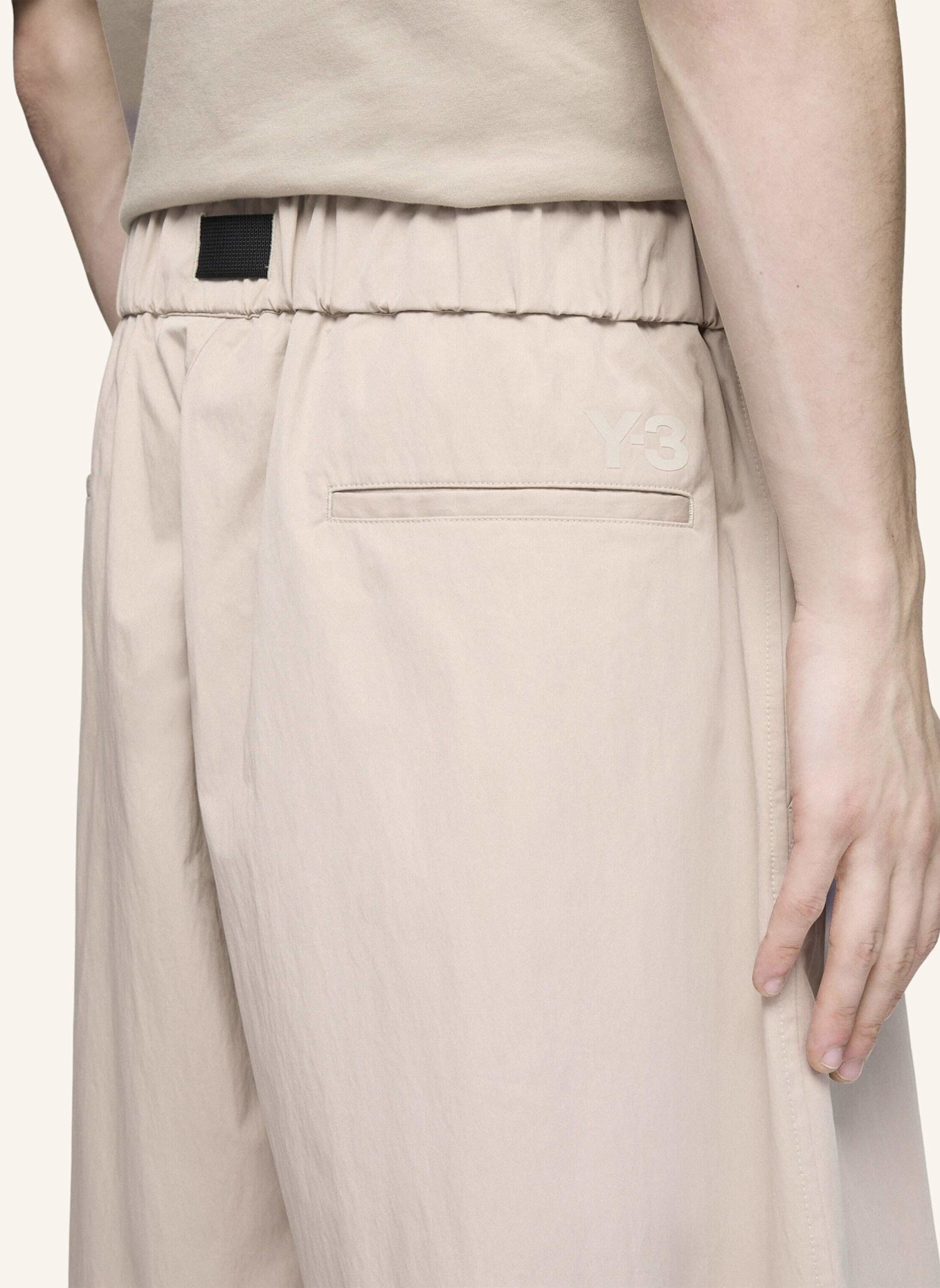 Y-3 Y-3 UT SHORTS, WEITES BEIN: BRAUN