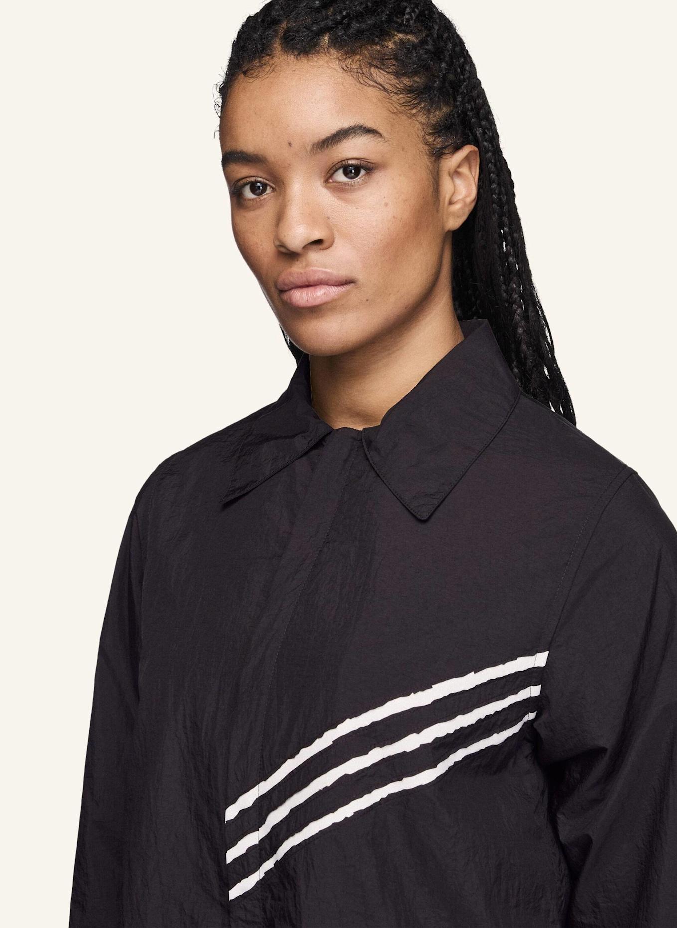 Y-3 Y-3 RAW EDGE 3-STREIFEN HEMD: SCHWARZ