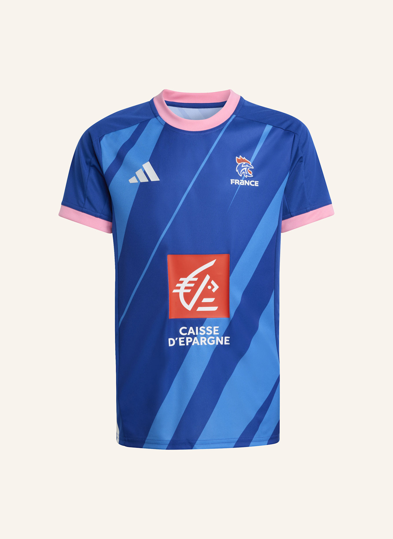 adidas FFHB JUNIOR MATCHTRIKOT: BLAU