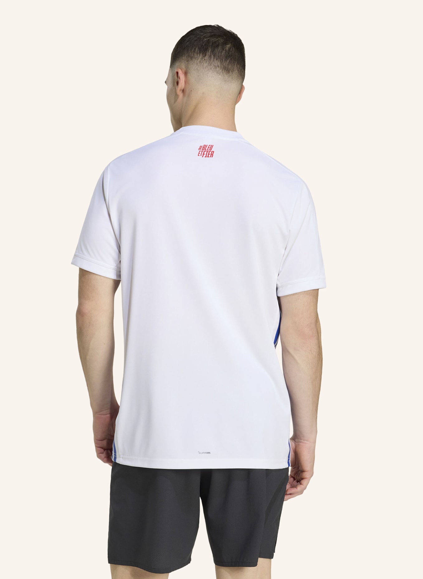 adidas FFHB MÄNNER MATCH-TRIKOT: WEISS