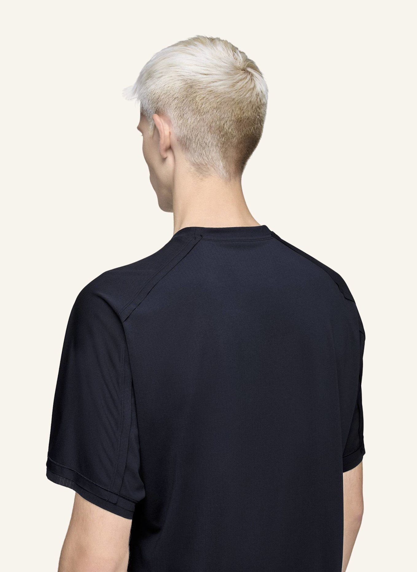 Y-3 Y-3 LAUFSHIRT: SCHWARZ