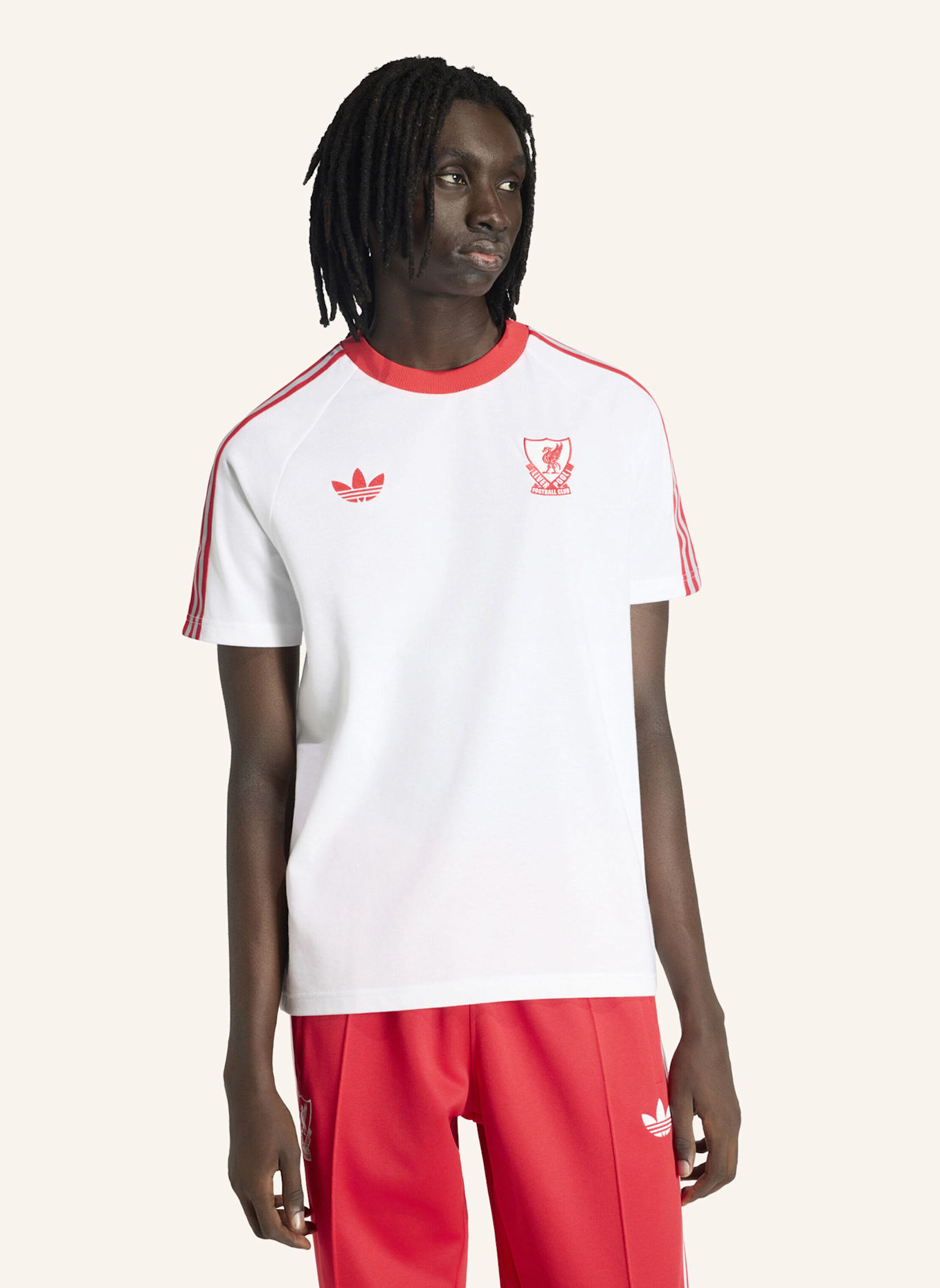 adidas LIVERPOOL FC ORIGINALS T-SHIRT: WEISS
