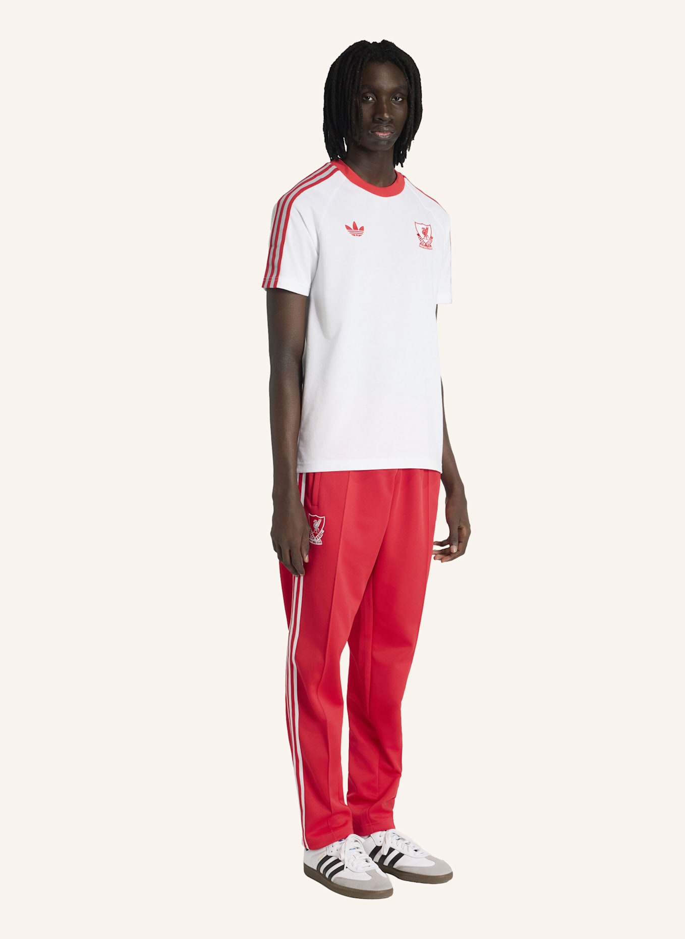 adidas LIVERPOOL FC ORIGINALS T-SHIRT: WEISS