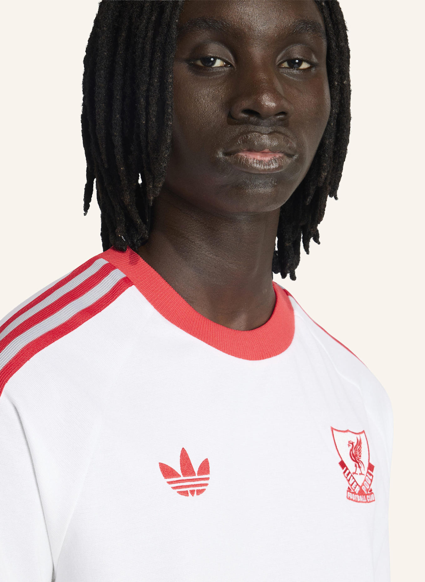 adidas LIVERPOOL FC ORIGINALS T-SHIRT: WEISS