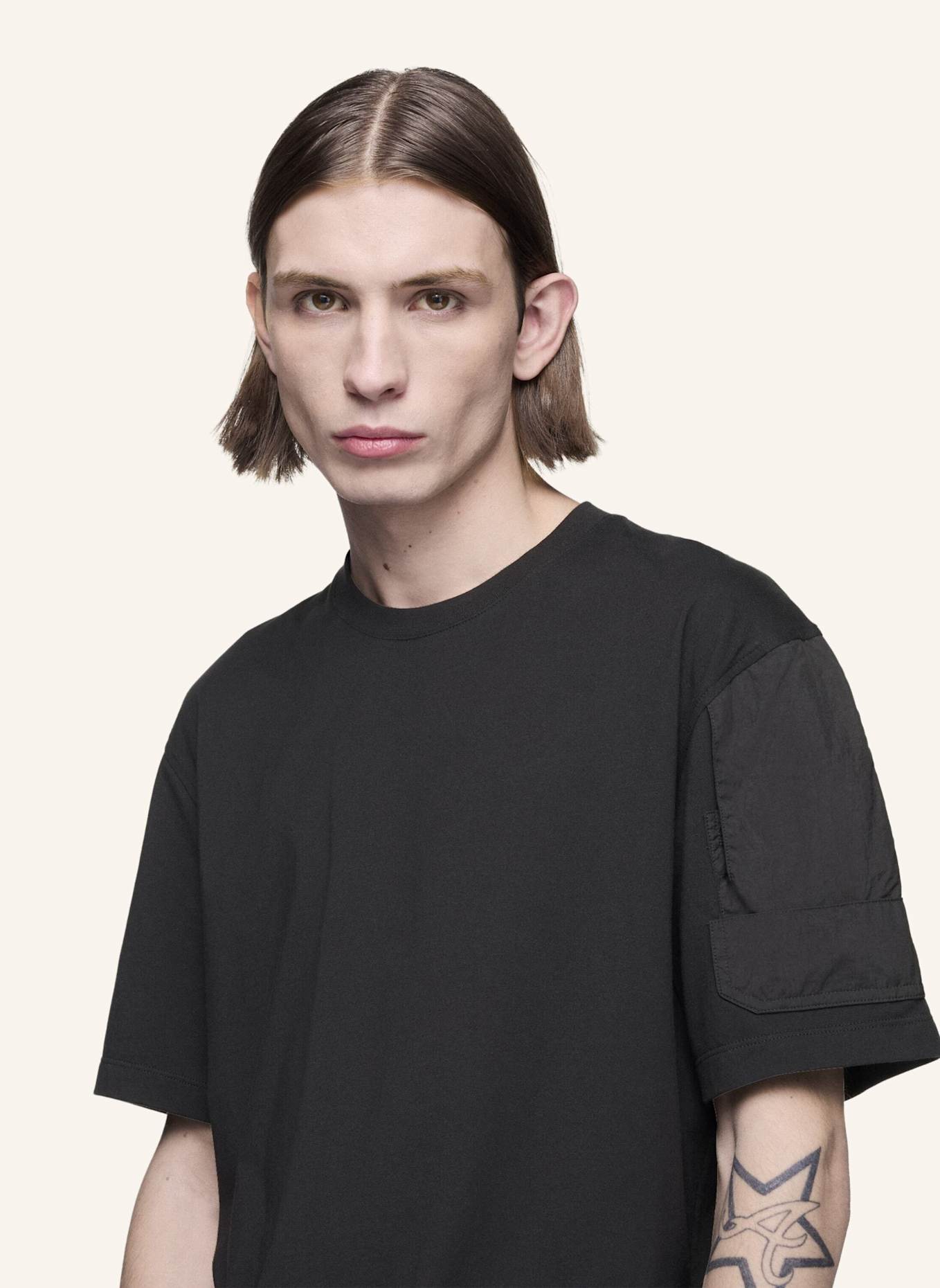 Y-3 Y-3 UTILITY T-SHIRT: SCHWARZ