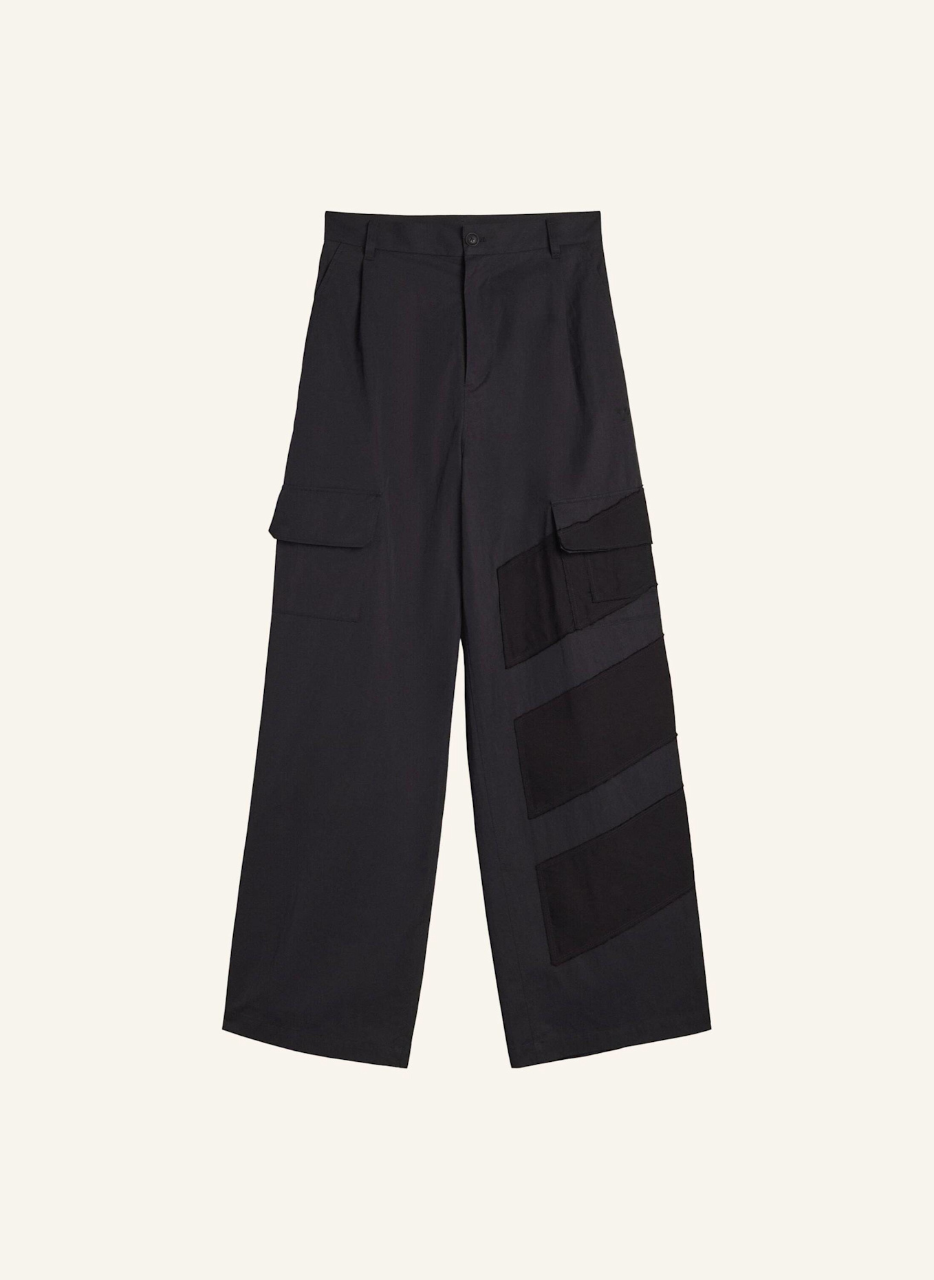 Y-3 Y-3 WIDE HOSE: SCHWARZ