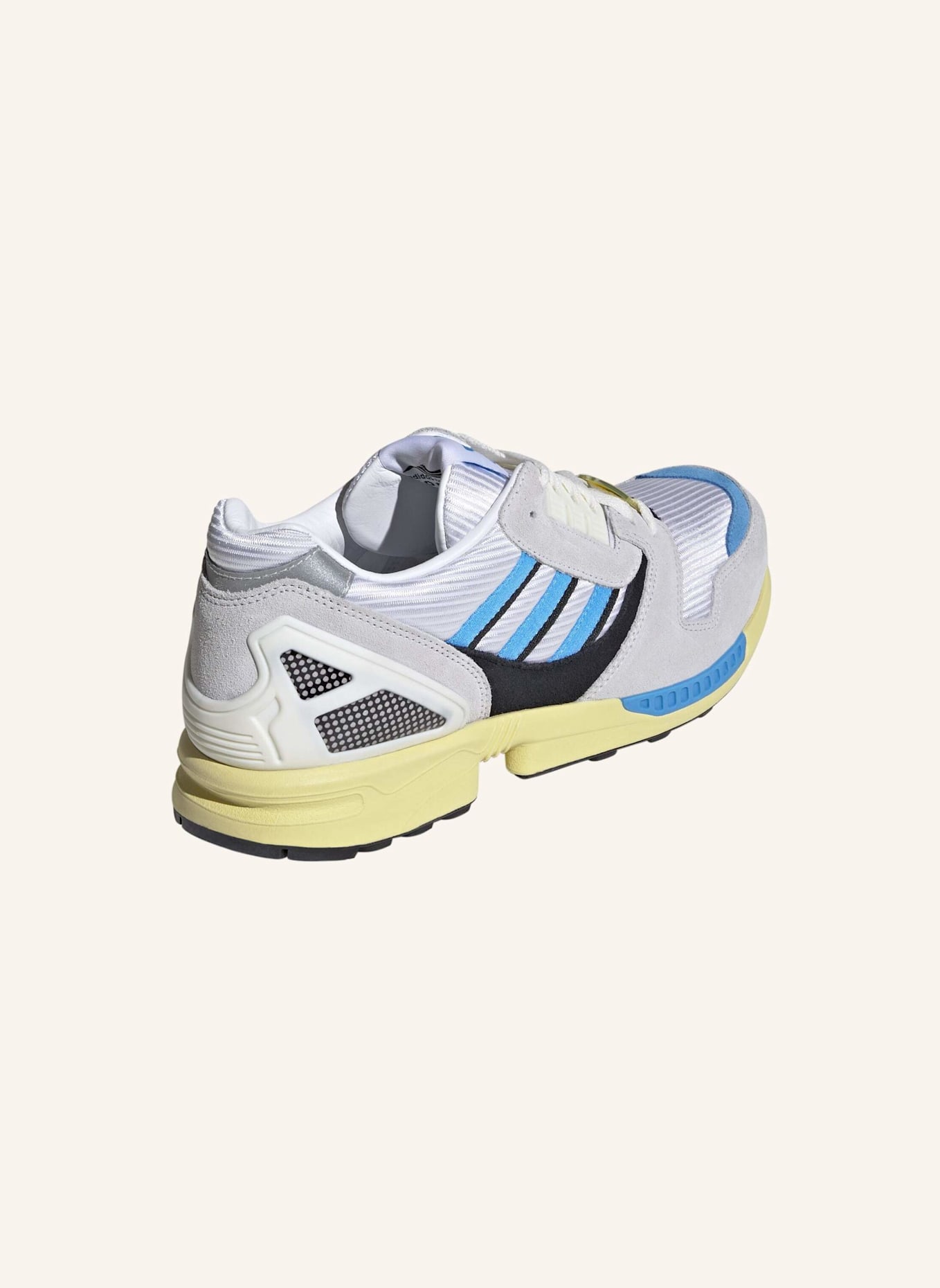 adidas Originals ZX 8000 MIG SCHUH: WEISS/ BLAU/ GELB