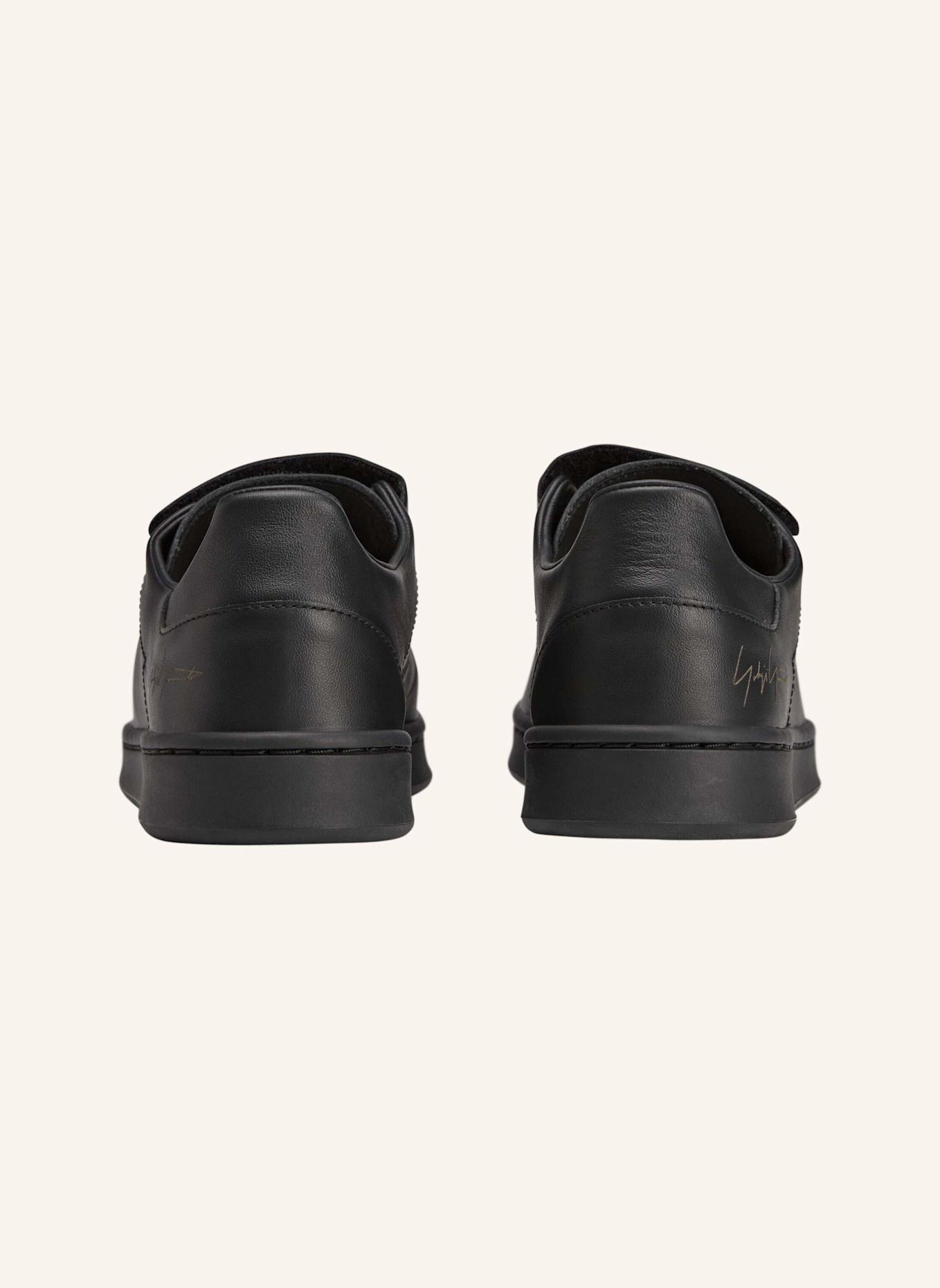 Y-3 Y-3 STAN SMITH SCHUH MIT KLETTVERSCHLUSS: SCHWARZ