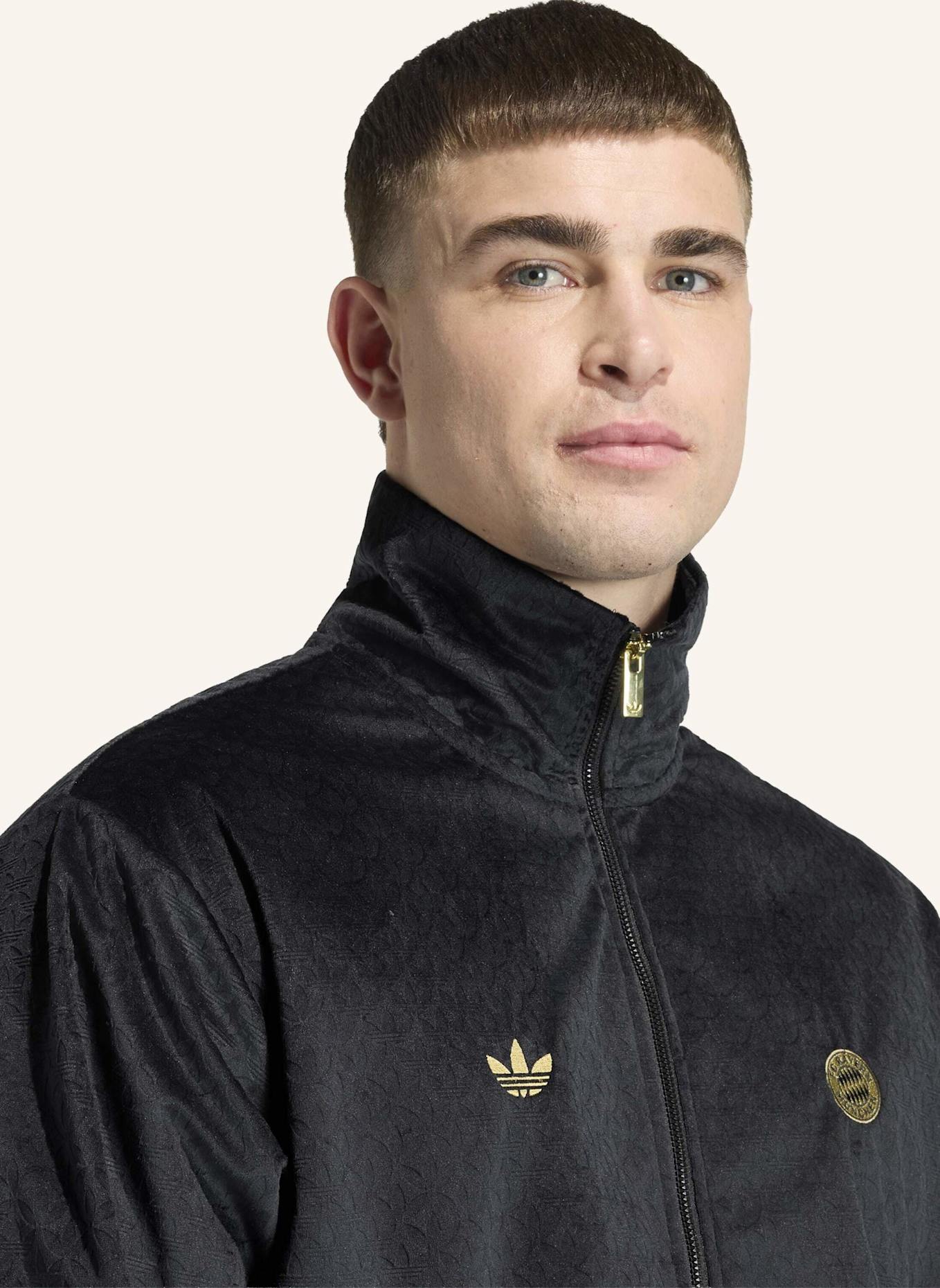 adidas FC BAYERN MÜNCHEN TRACK TOP: SCHWARZ