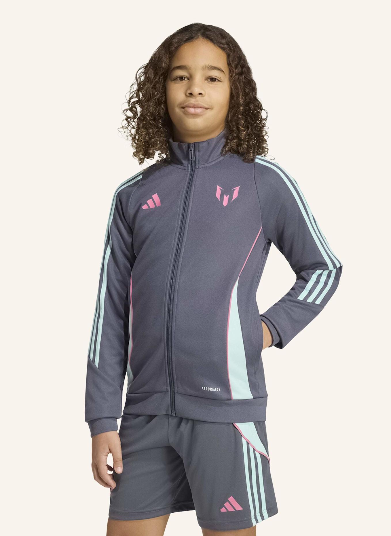 adidas MESSI KIDS JACKE: LILA