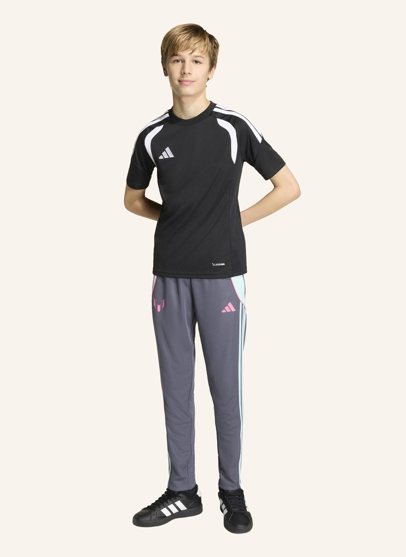 adidas MESSI KIDS TRAININGSHOSE: LILA