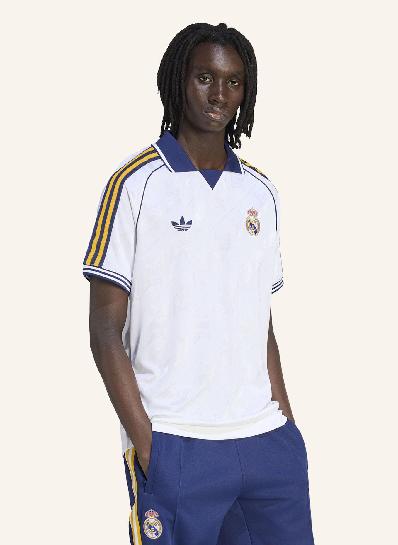 adidas REAL MADRID ORIGINALS TRIKOT: WEISS
