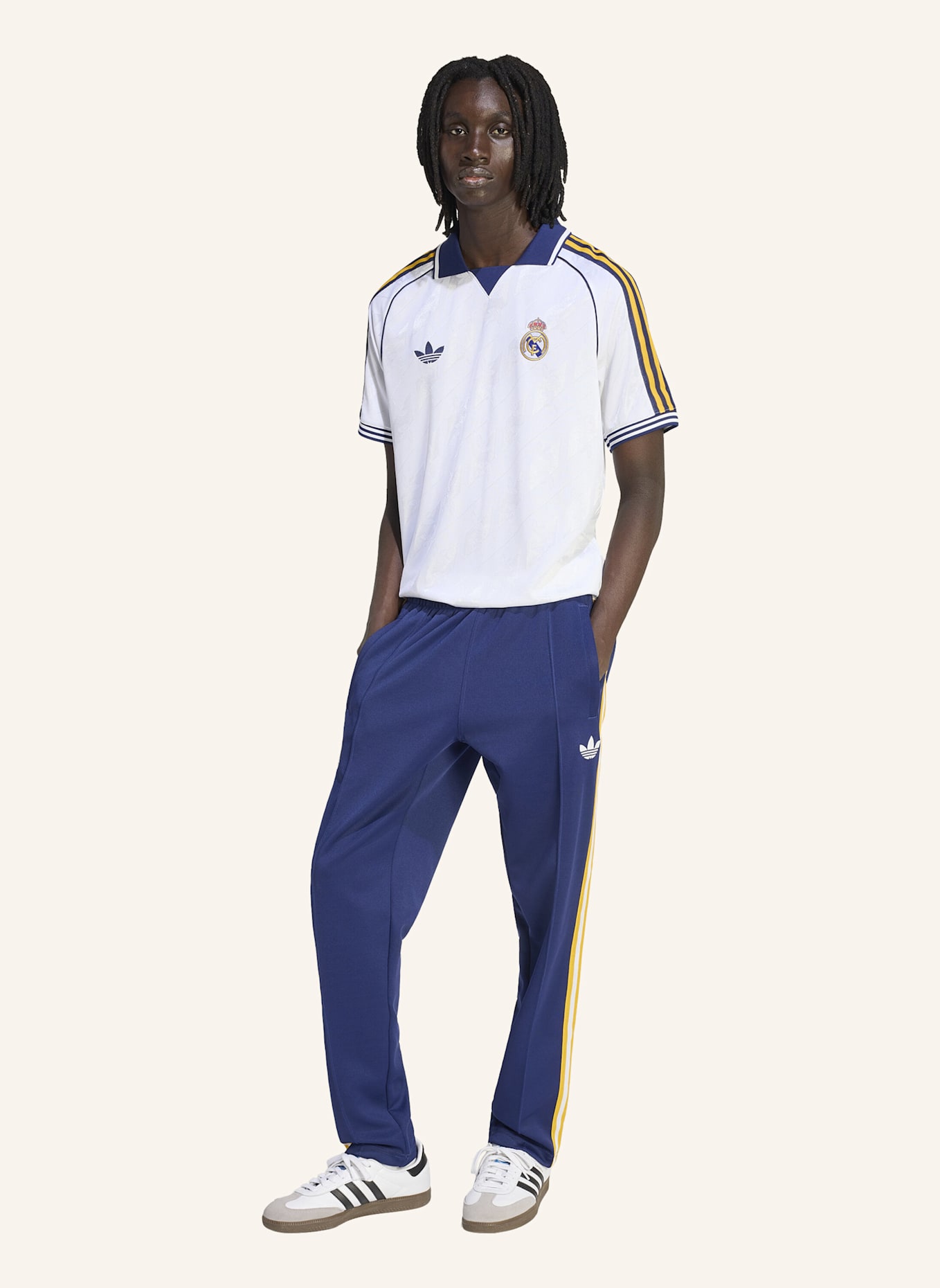 adidas REAL MADRID ORIGINALS TRIKOT: WEISS