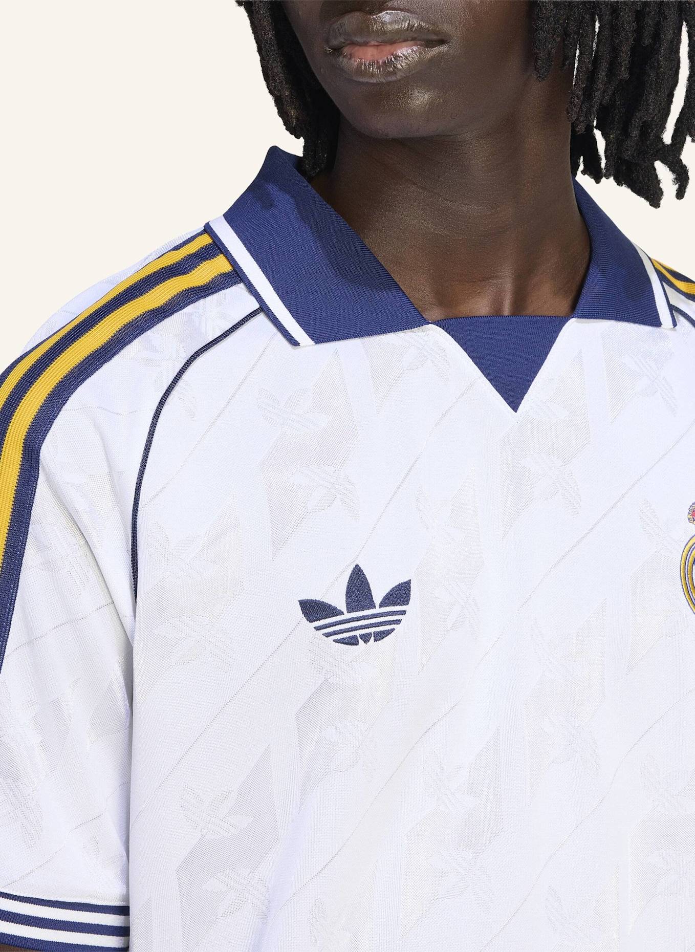 adidas REAL MADRID ORIGINALS TRIKOT: WEISS