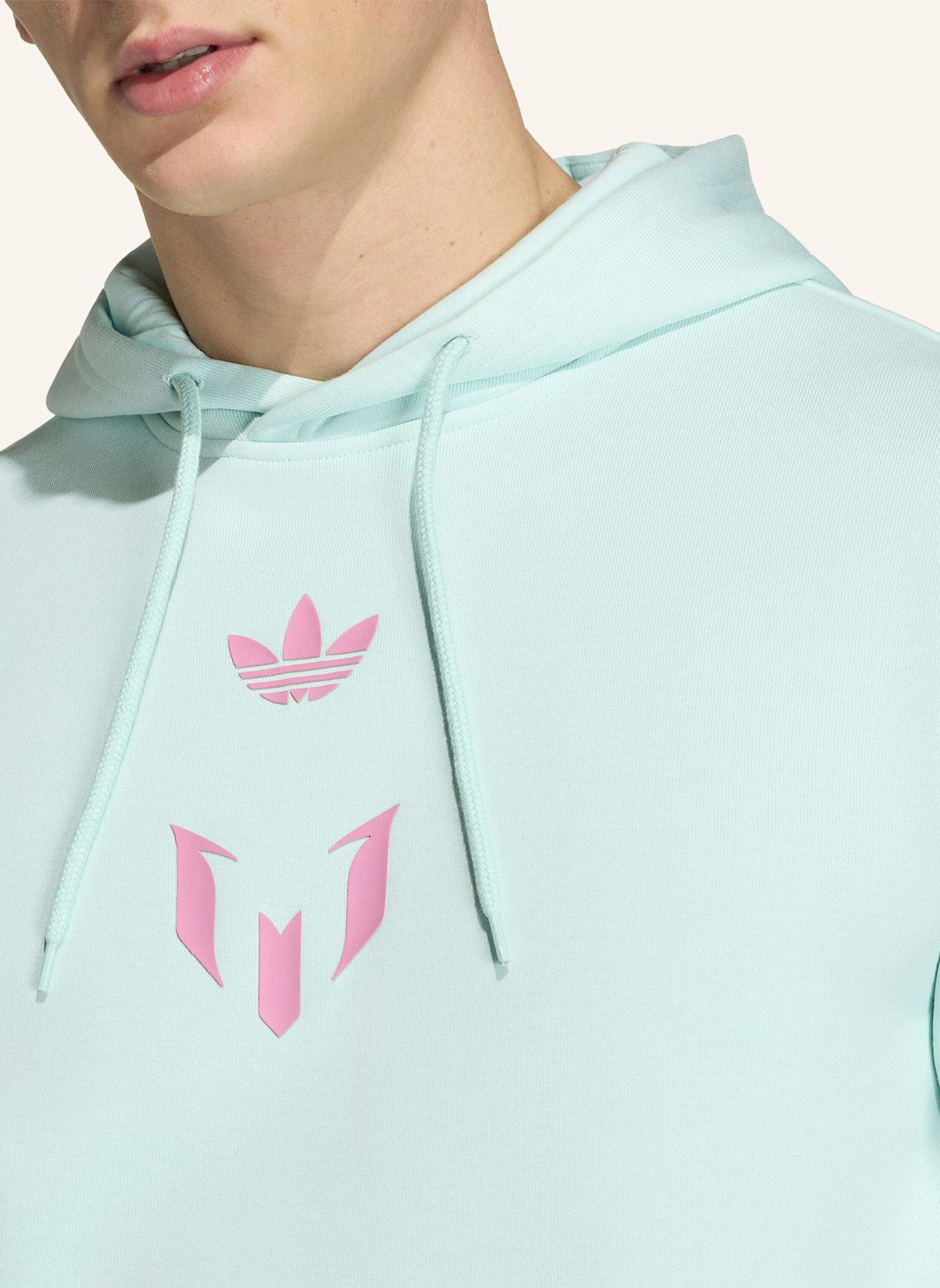 adidas MESSI HOODIE: GRÜN