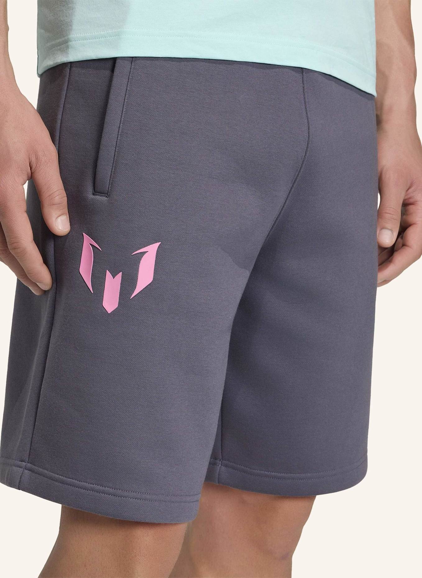 adidas MESSI SHORTS: LILA