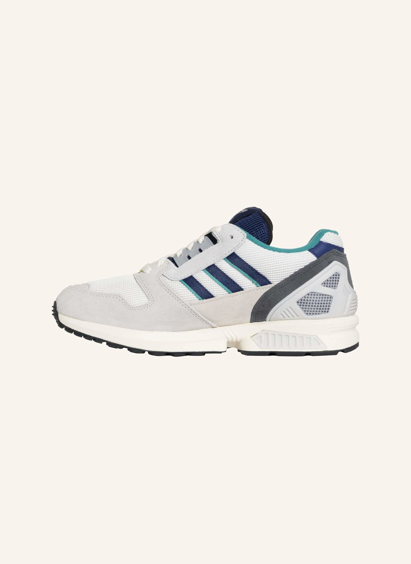 adidas Originals ZX 8000 SCHUH: WEISS/ BLAU/ GRÜN
