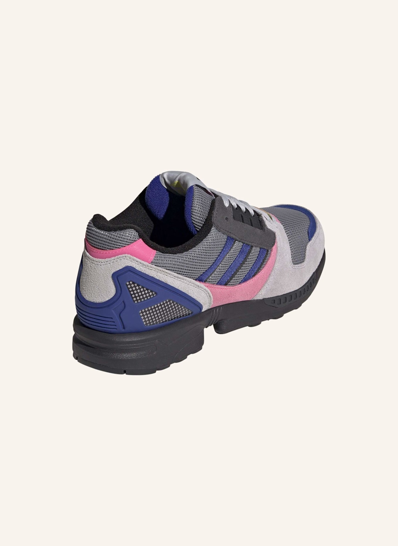 adidas Originals ZX 8000 SCHUH: GRAU/ BLAU/ ROSA