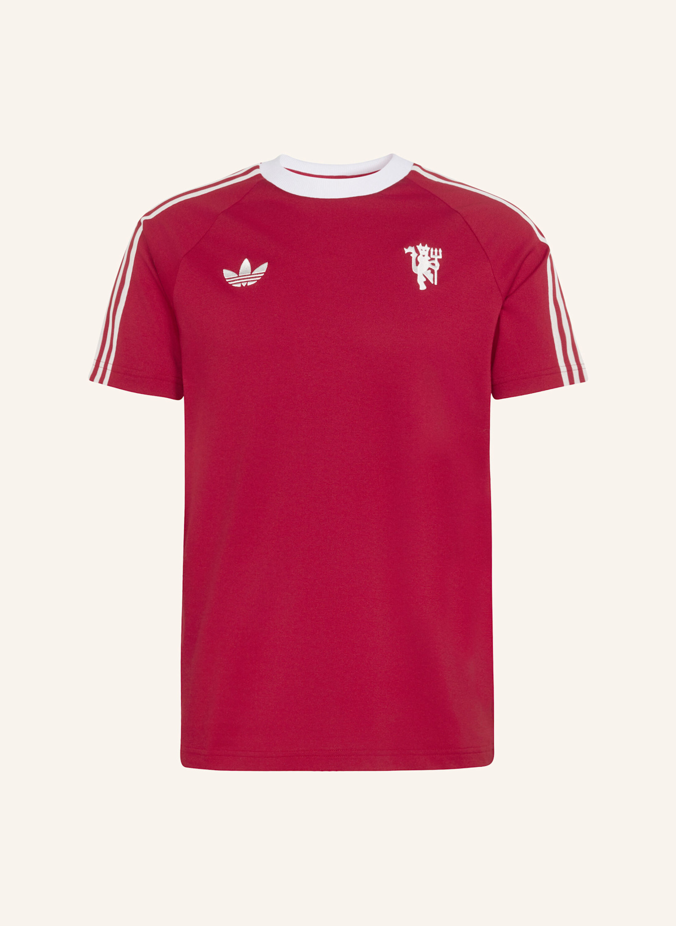 adidas MANCHESTER UNITED ORIGINALS T-SHIRT: ROT