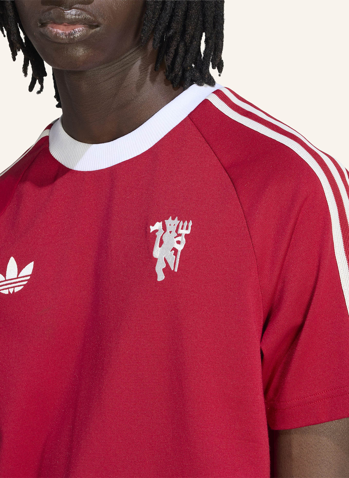 adidas MANCHESTER UNITED ORIGINALS T-SHIRT: ROT