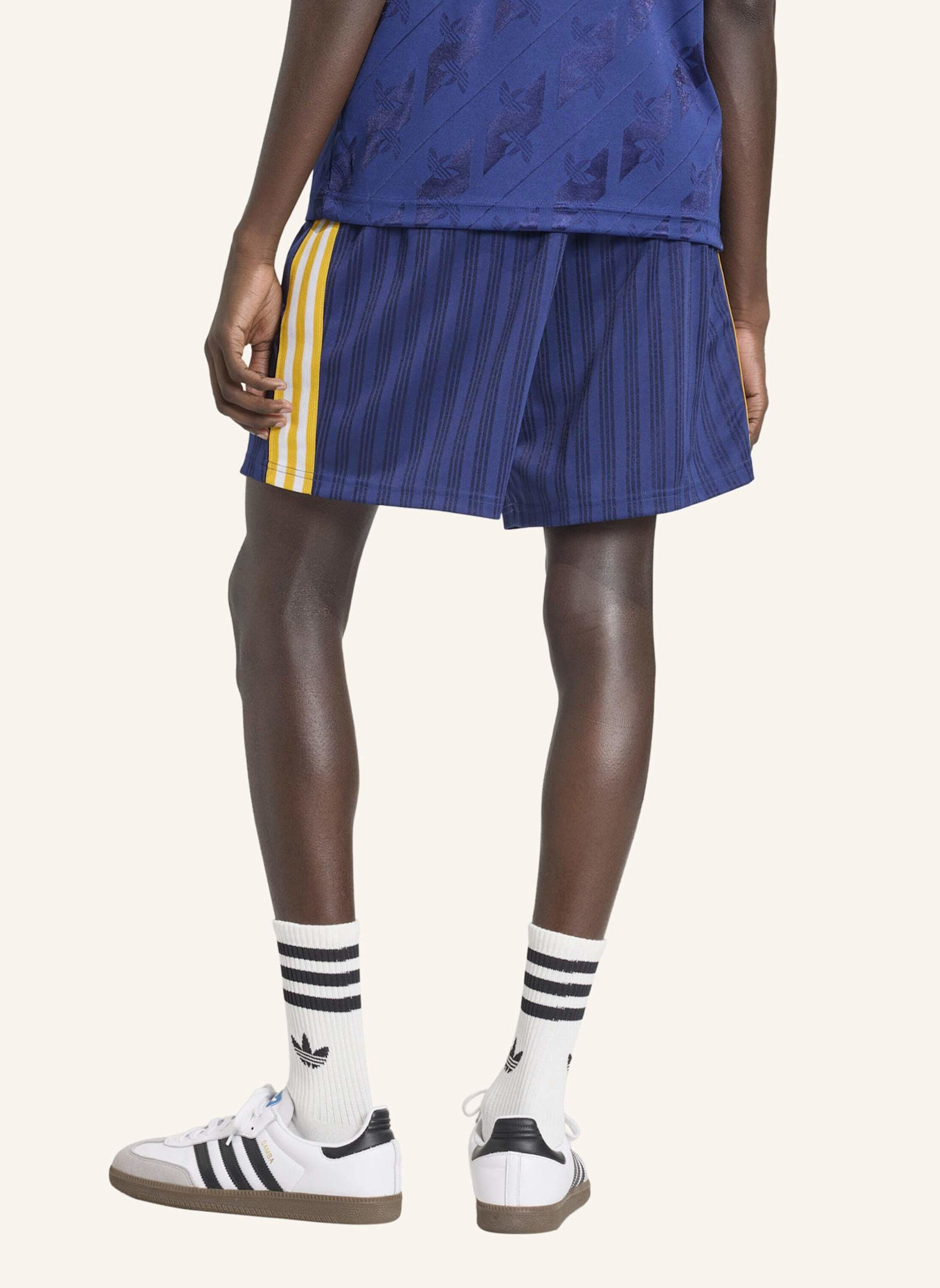 adidas REAL MADRID ORIGINALS SHORTS: BLAU