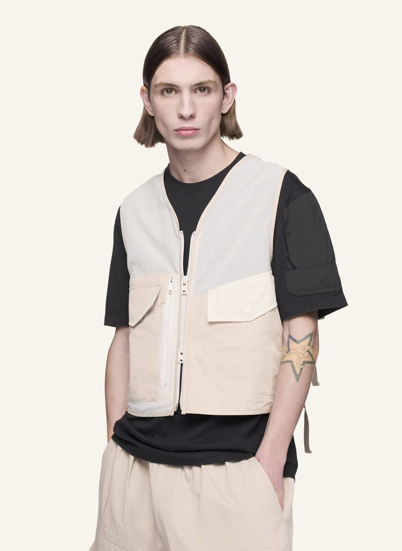 Y-3 Y-3 TACTICAL UTILITY-WESTE: BRAUN