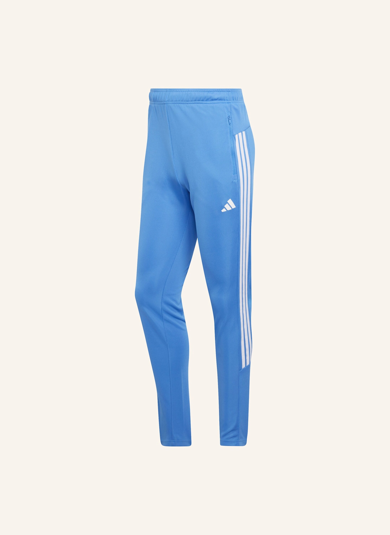adidas Trainingshose WORKOUT ESSENTIALS ALL-SET 3-STRIPES: BLAU/ WEISS