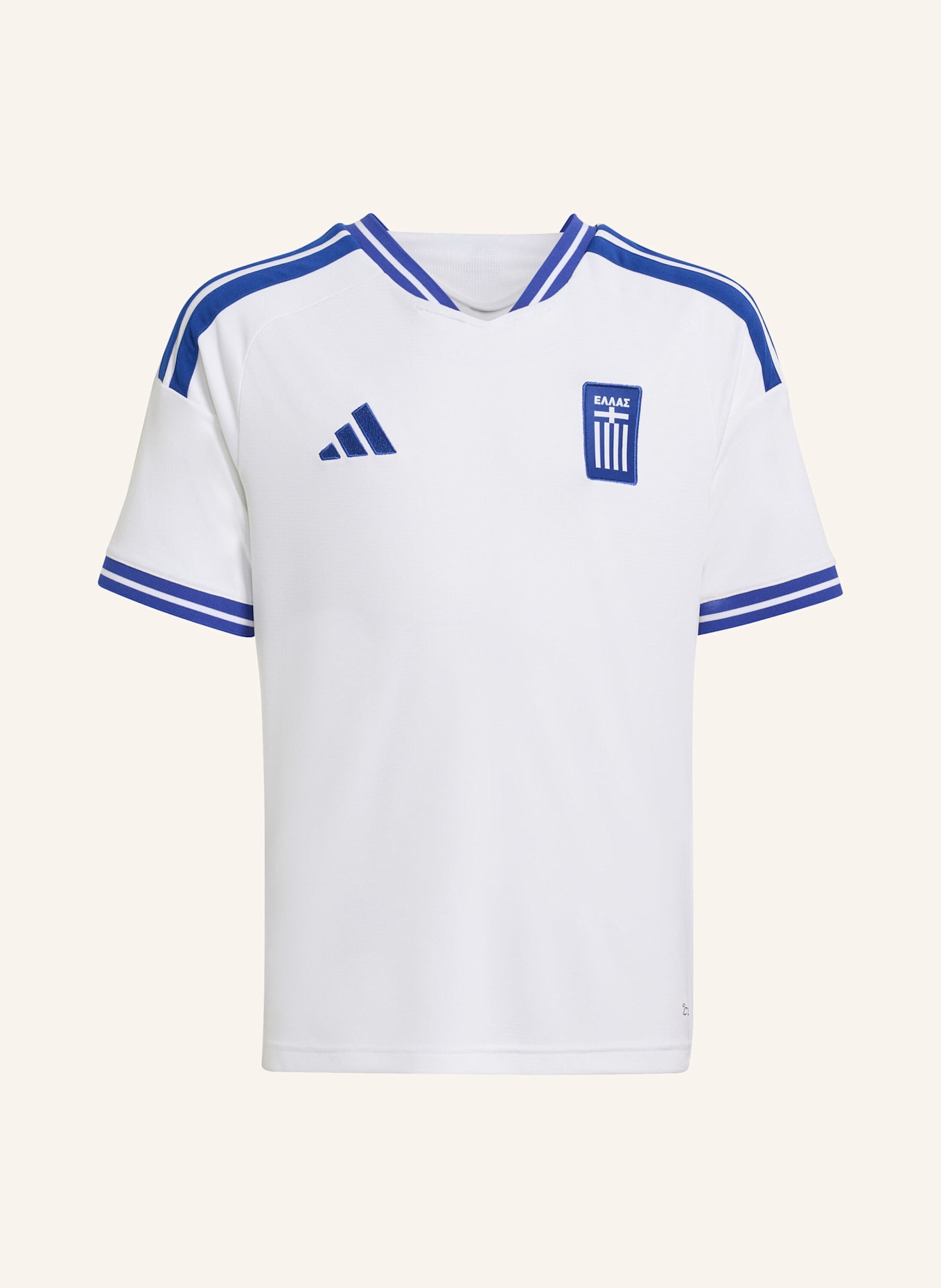 adidas GRIECHENLAND 26 HEIMTRIKOT FÜR KINDER: WEISS