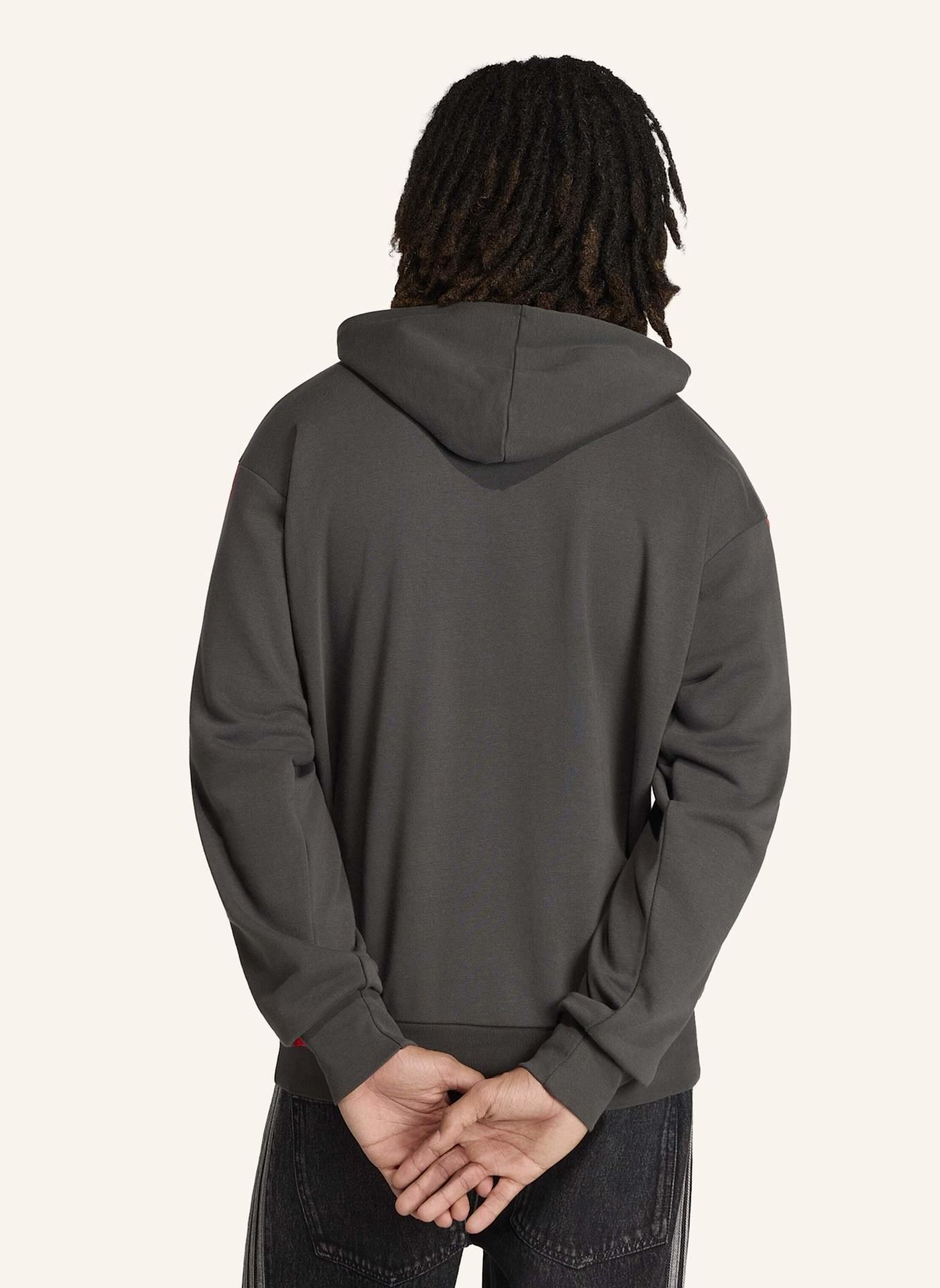 adidas AUDI REVOLUT F1 TEAM DNA FRENCH TERRY HOODIE: SCHWARZ