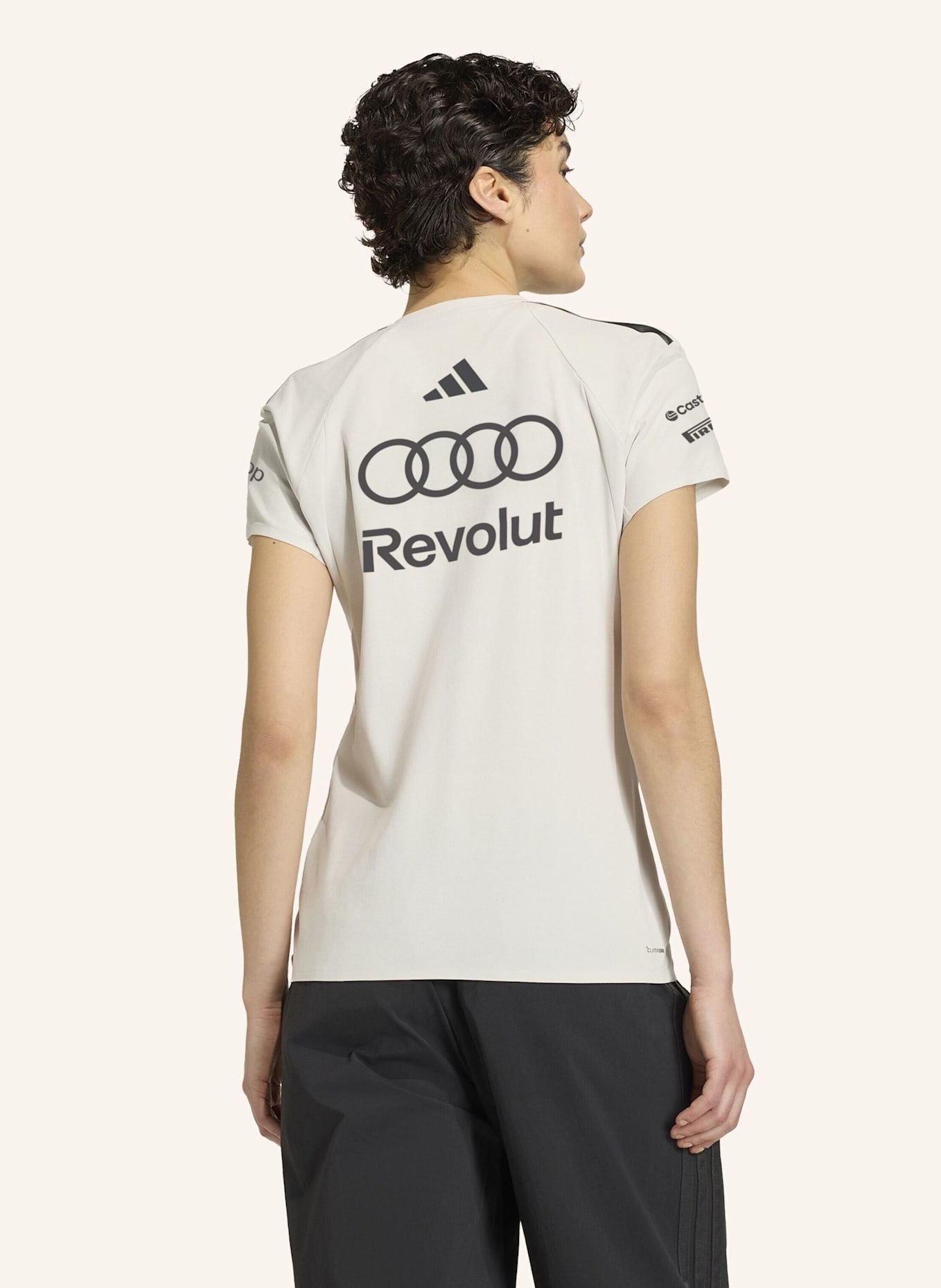 adidas Funktions-Poloshirt AUDI FORMULA ONE TEAM ENGINEERS & MARKETING: GRAU